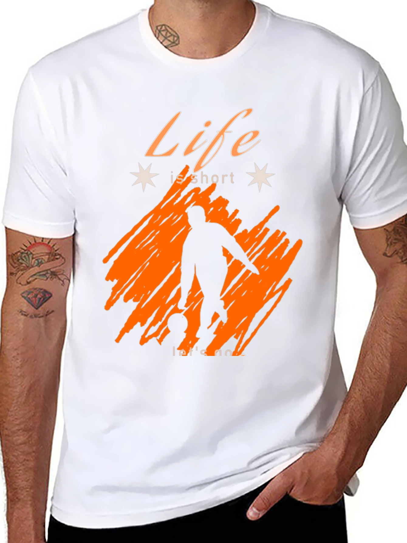 Life is Short Graphic T-Shirt