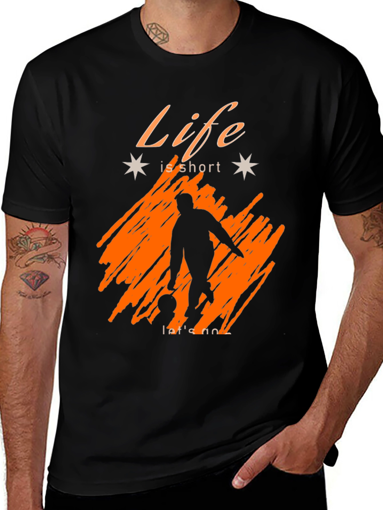 Life is Short Graphic T-Shirt