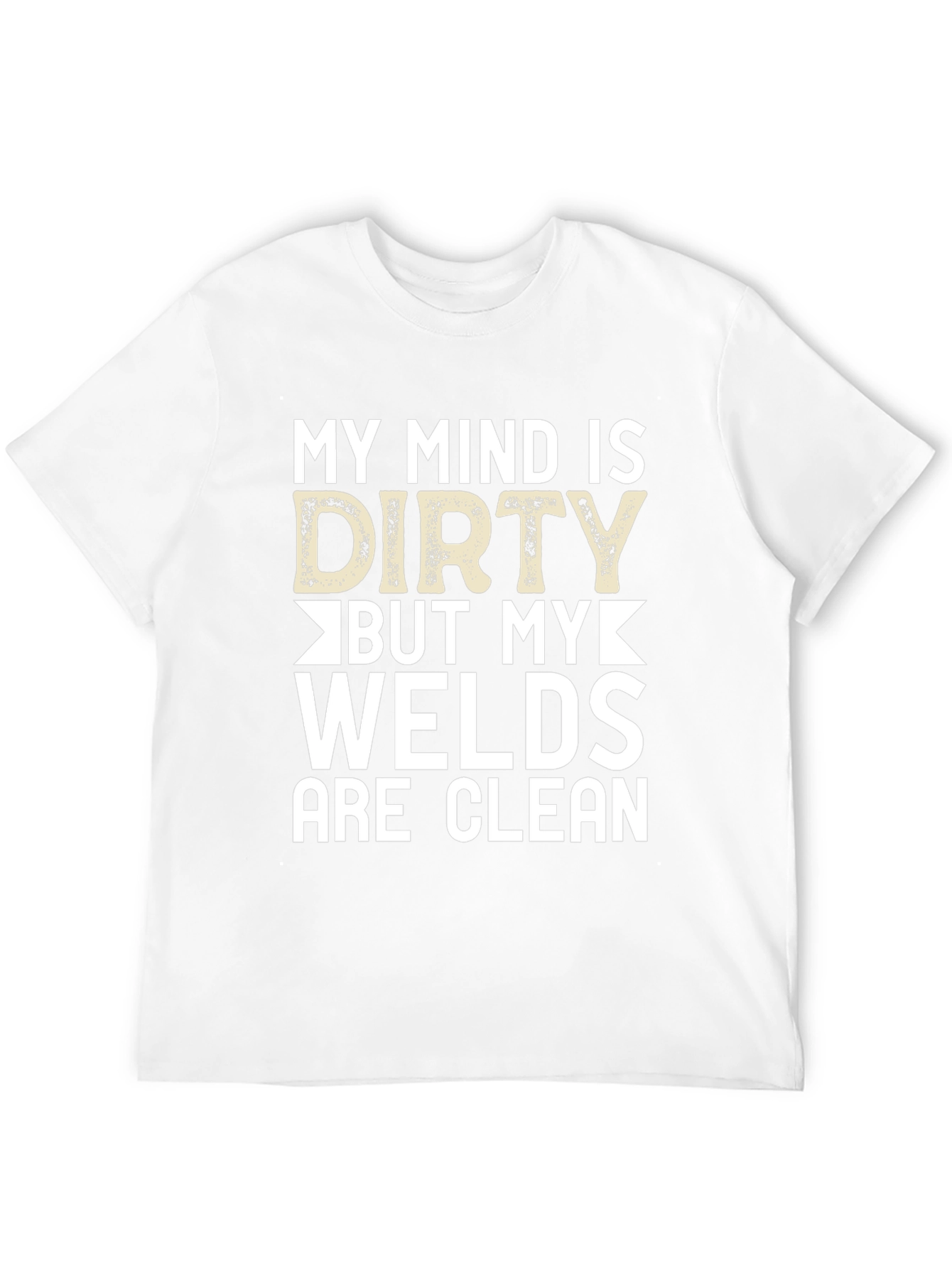 Dirty Mind Clean Welds Black Graphic Tee