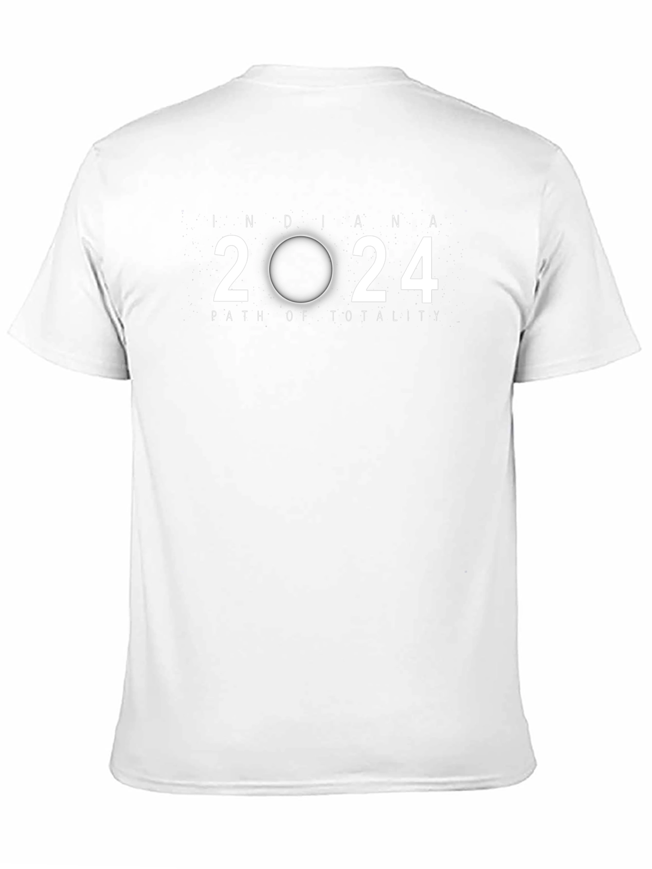Indiana 2024 Path of Totality Eclipse T-Shirt