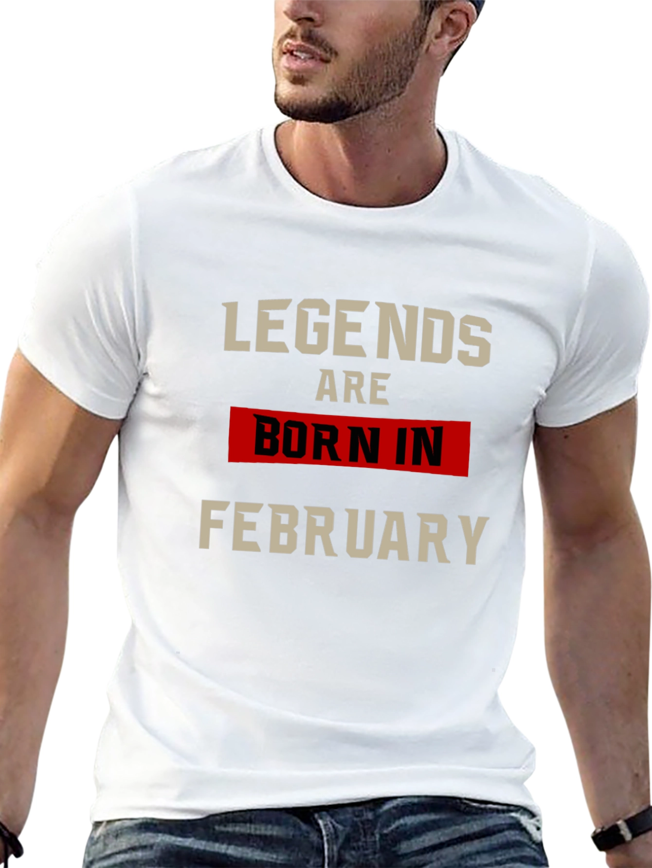 Legends Born in February Graphic Tee