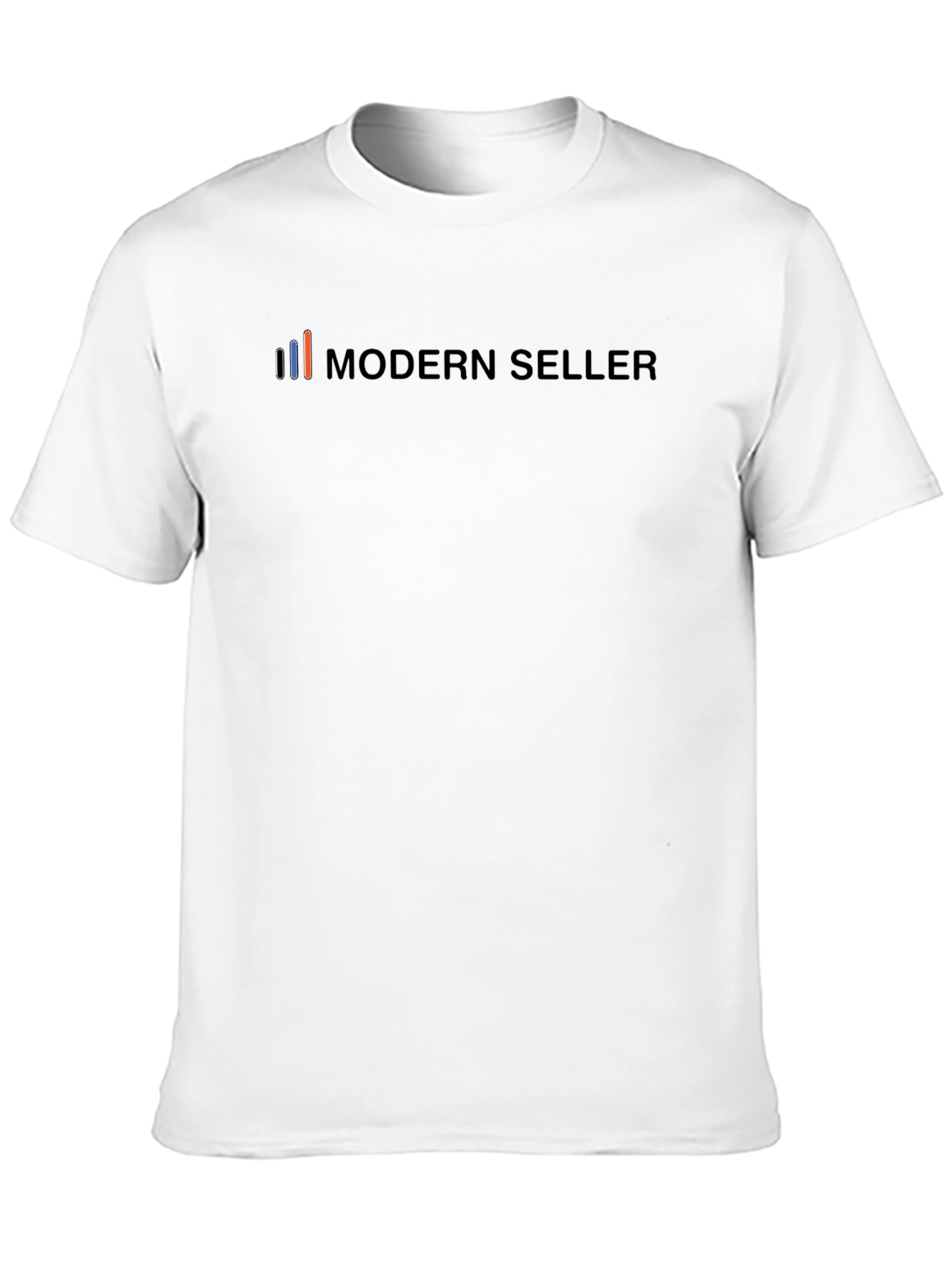 Modern Seller Graphic Tee - Trendy Black T-Shirt