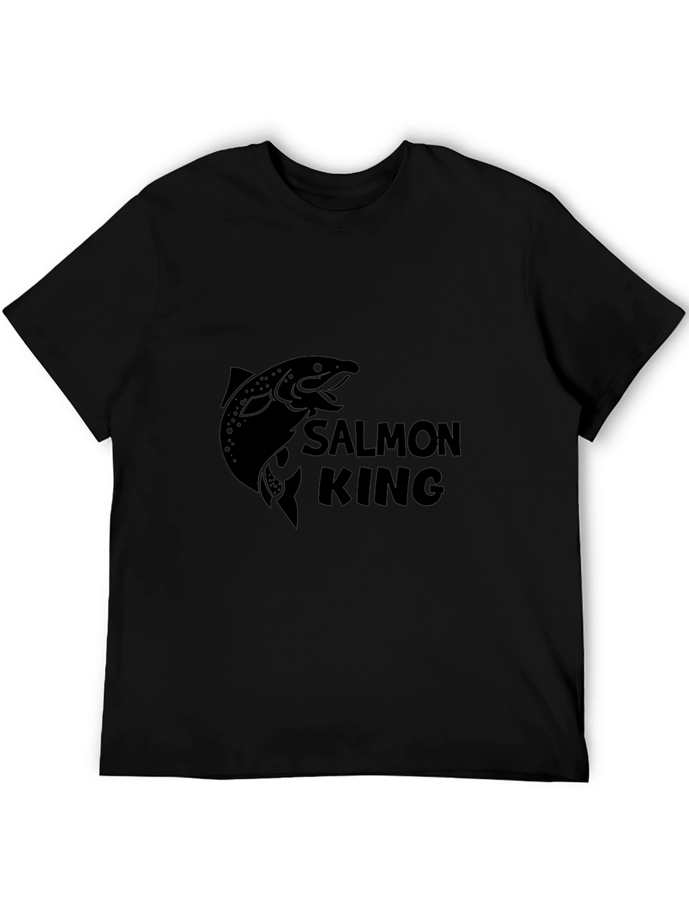 Salmon King Graphic T-Shirt