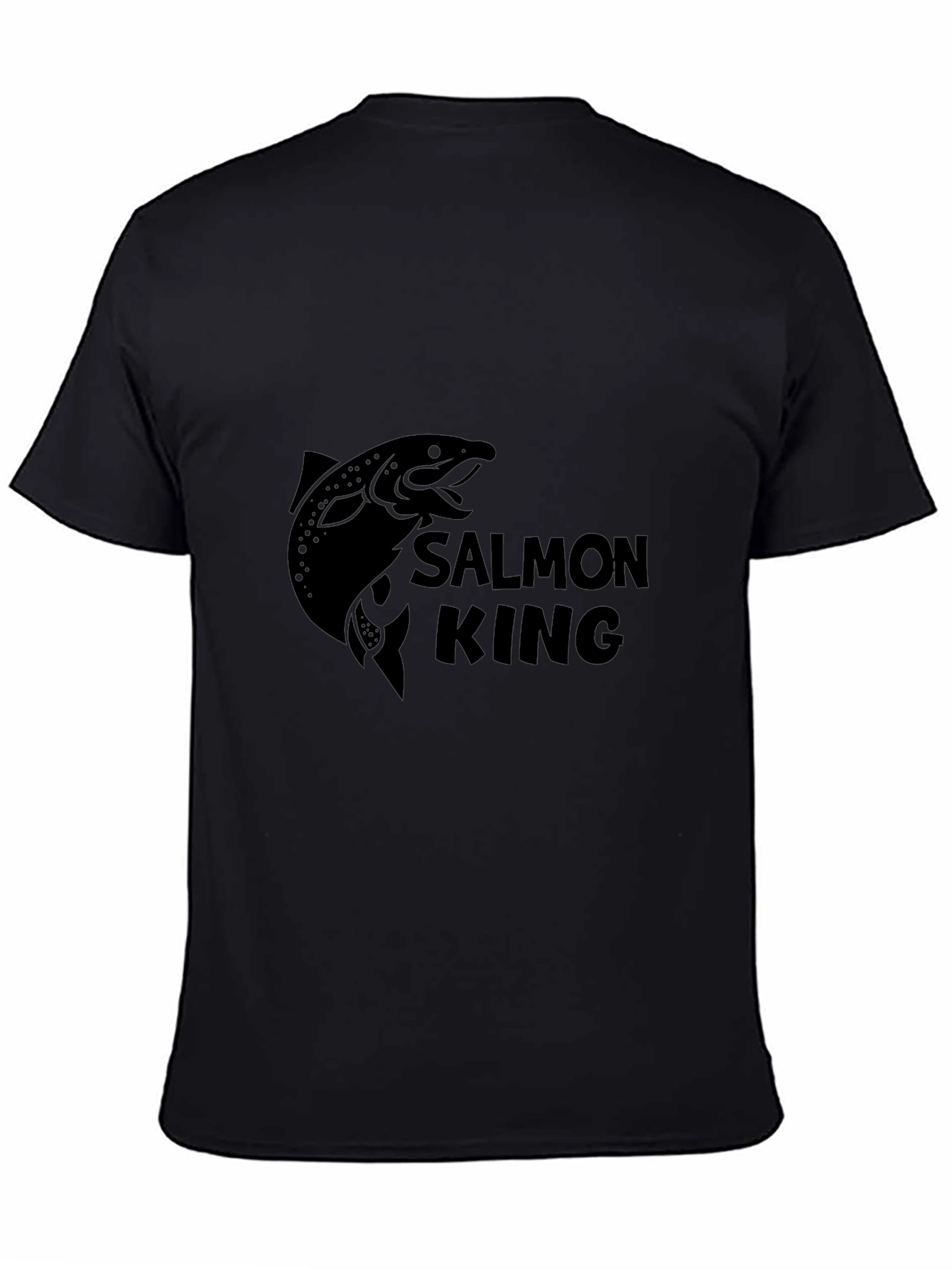 Salmon King Graphic T-Shirt