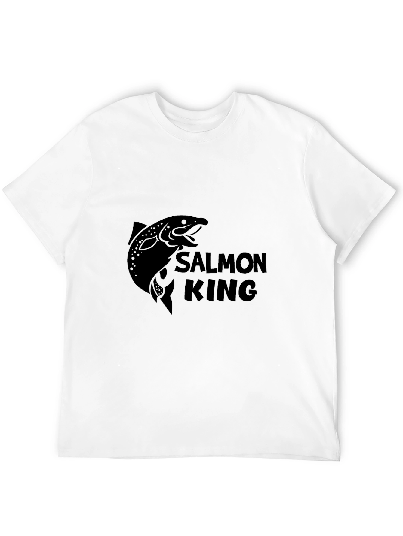 Salmon King Graphic T-Shirt