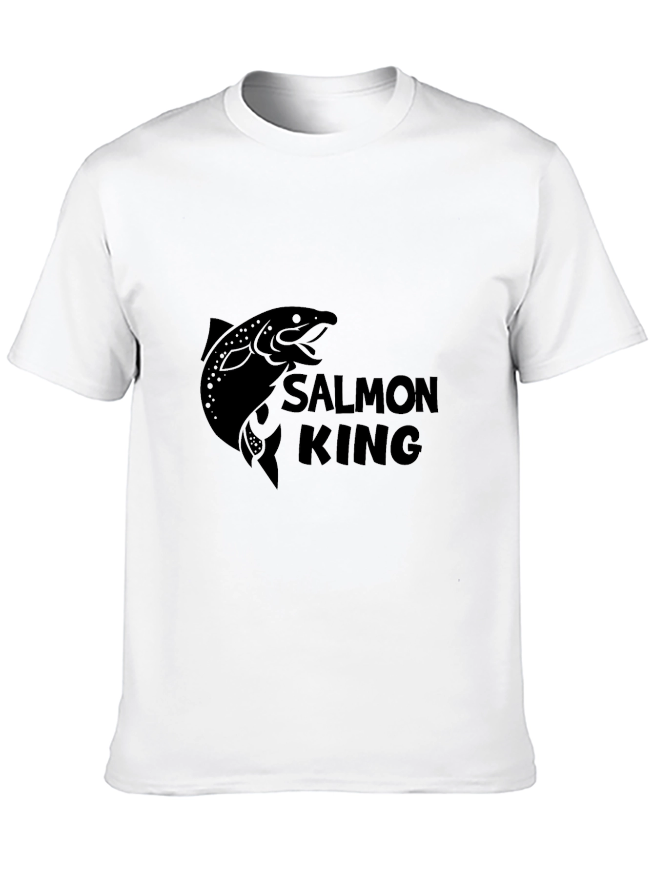Salmon King Graphic T-Shirt