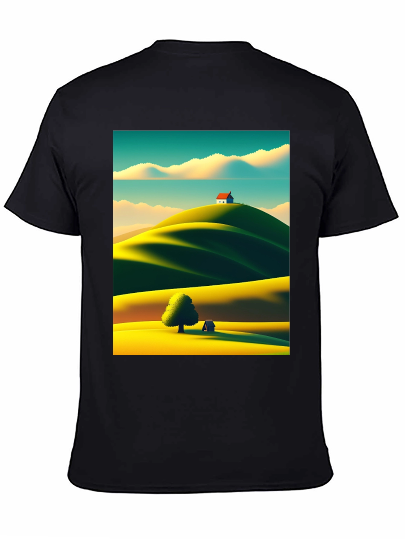 Scenic Landscape Graphic Tee