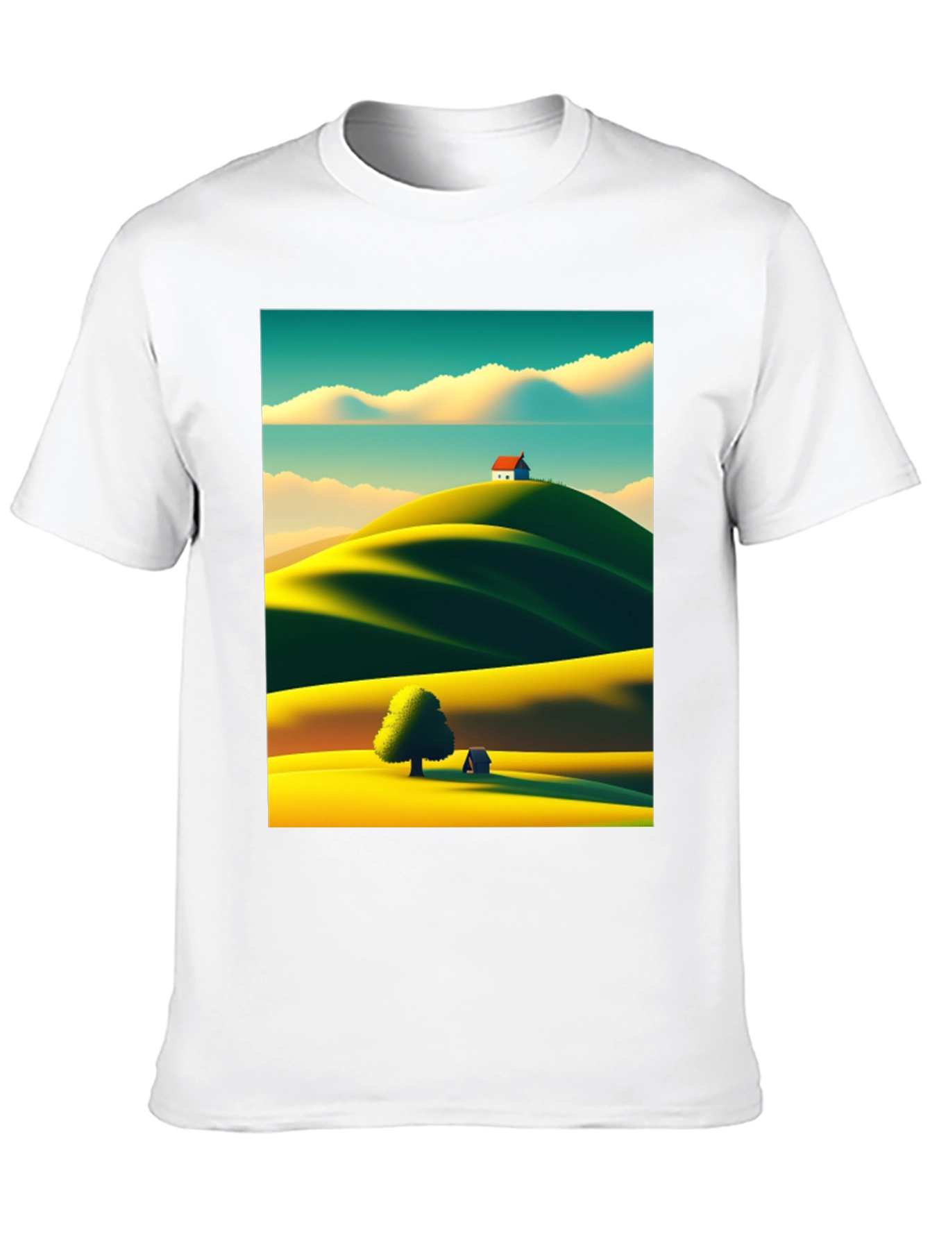 Scenic Landscape Graphic Tee