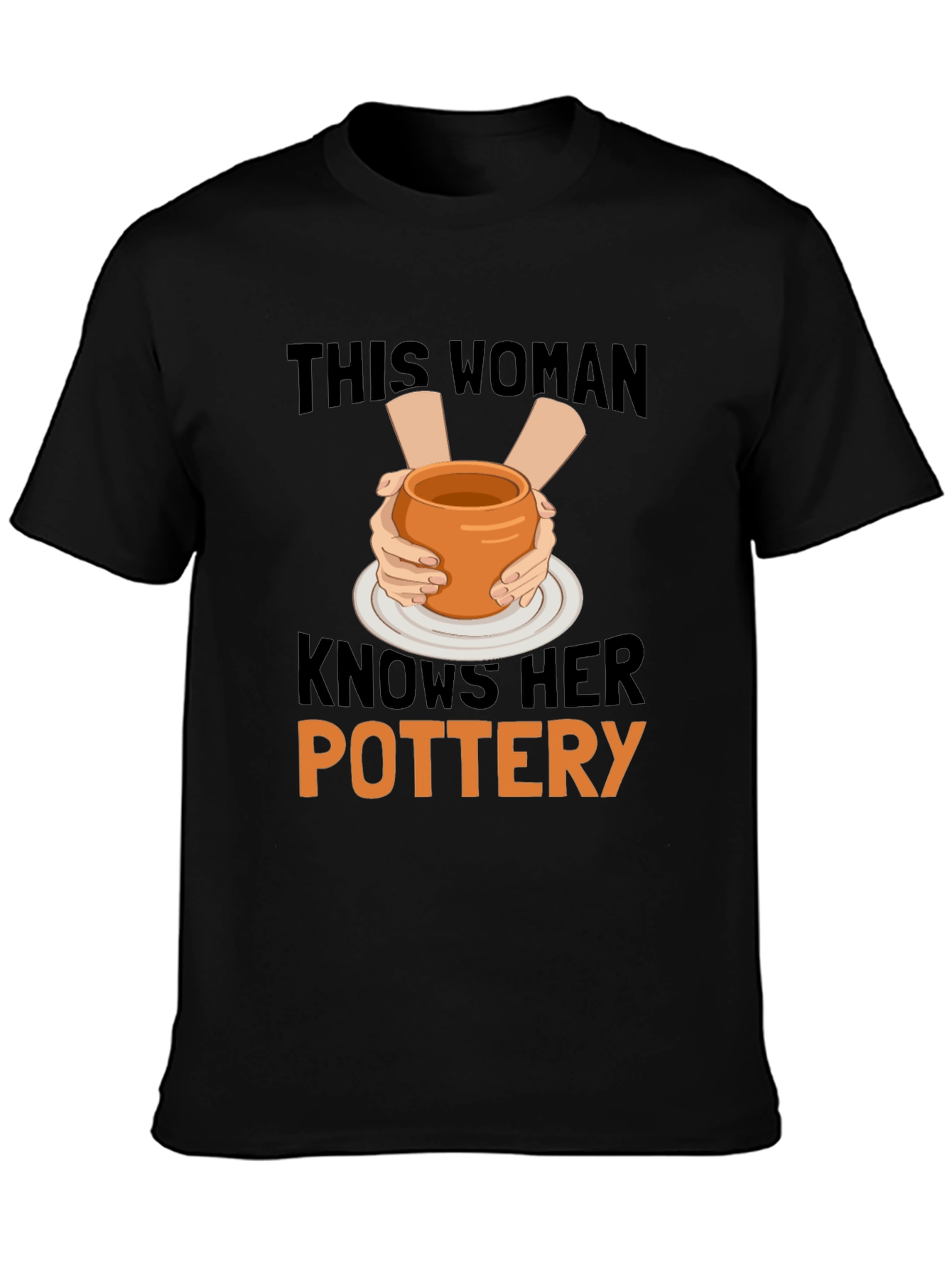 Pottery Master Black T-Shirt - Artisan Gift