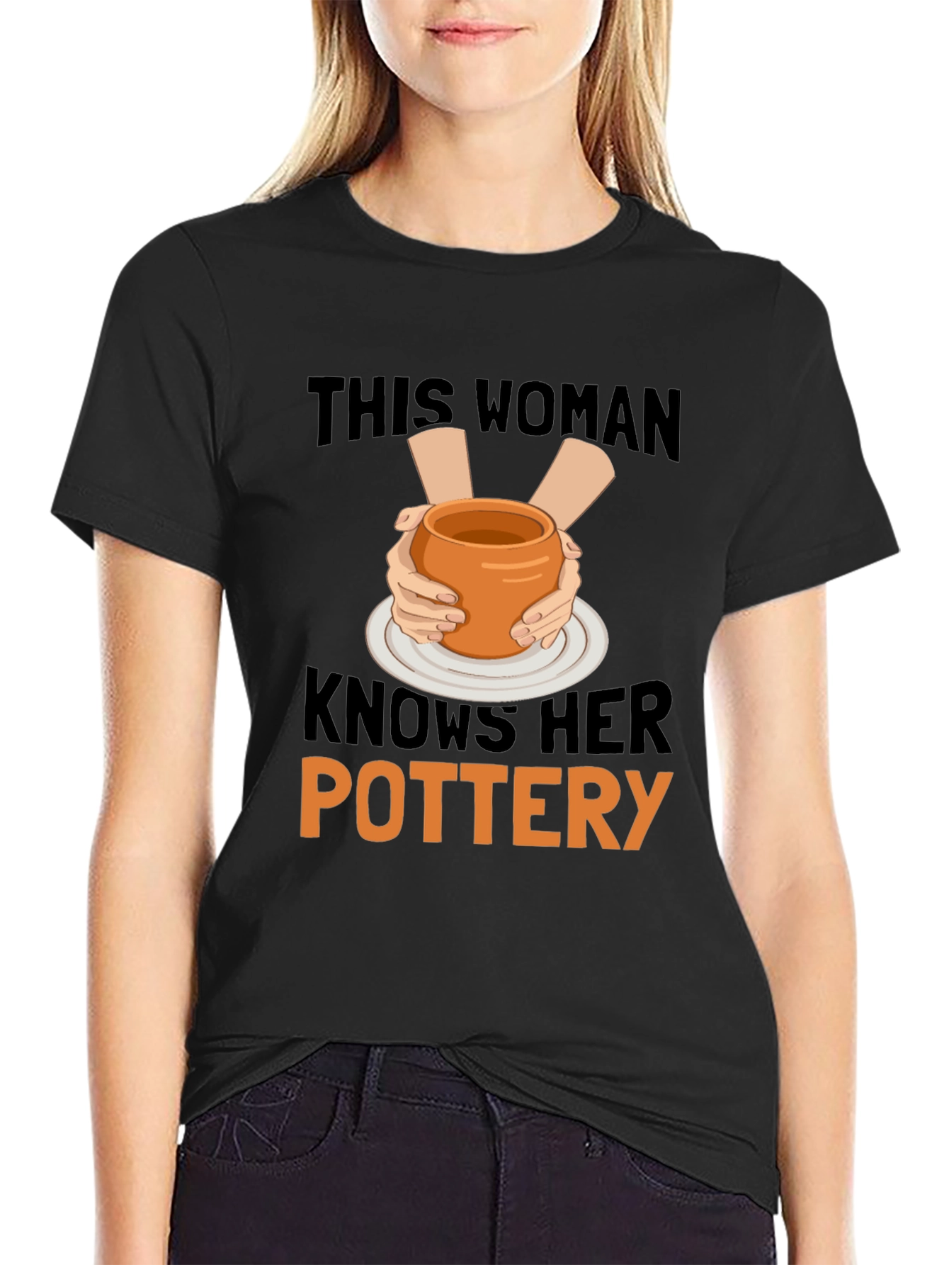 Pottery Master Black T-Shirt - Artisan Gift
