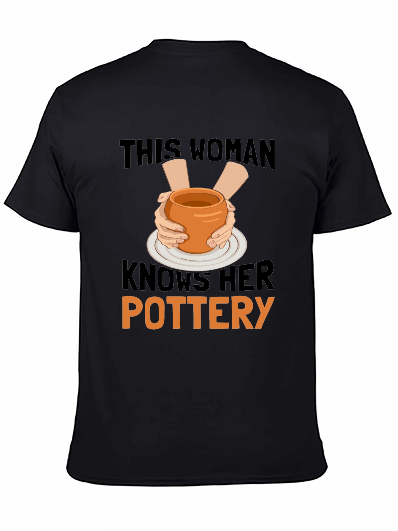 Pottery Master Black T-Shirt - Artisan Gift