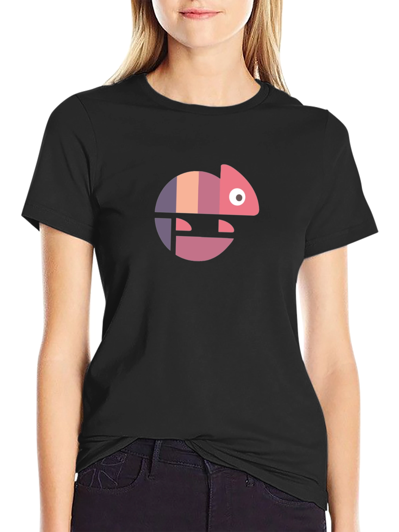 Modern Chameleon Graphic Tee