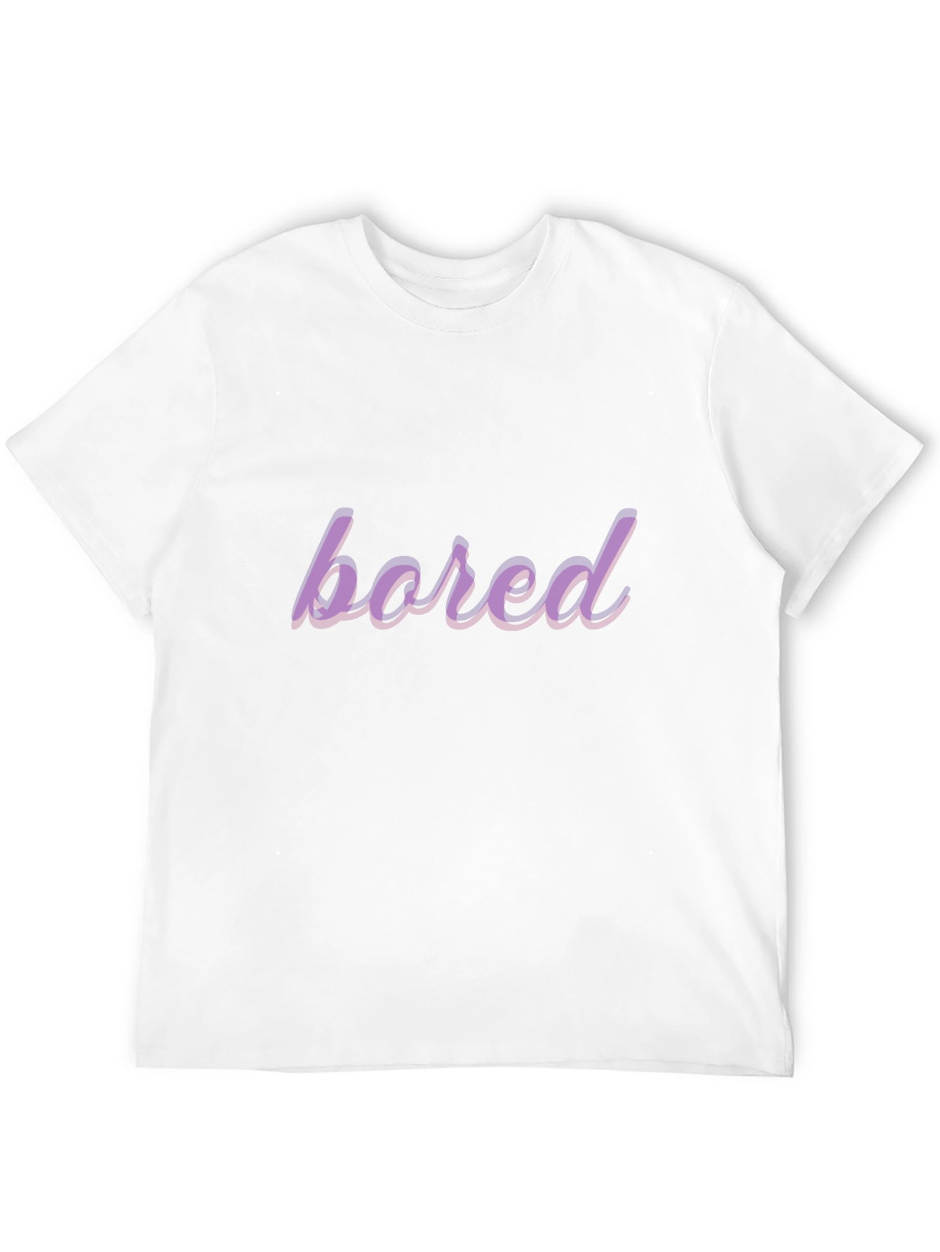 Bored Graphic T-Shirt - Casual Mens Tee