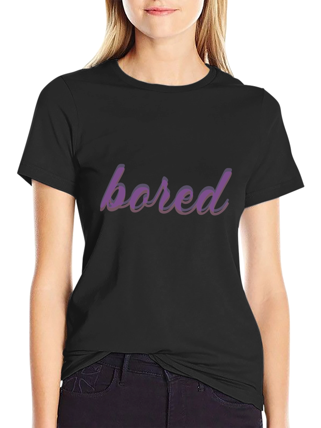 Bored Graphic T-Shirt - Casual Mens Tee