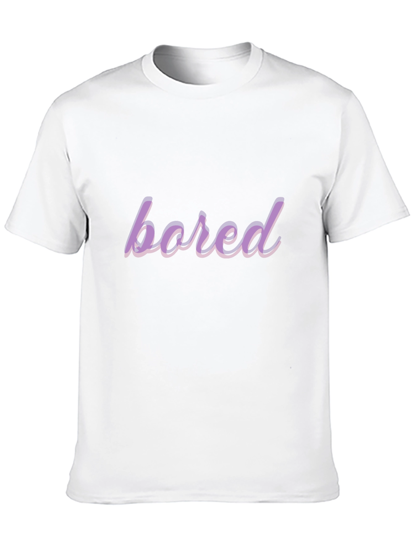Bored Graphic T-Shirt - Casual Mens Tee