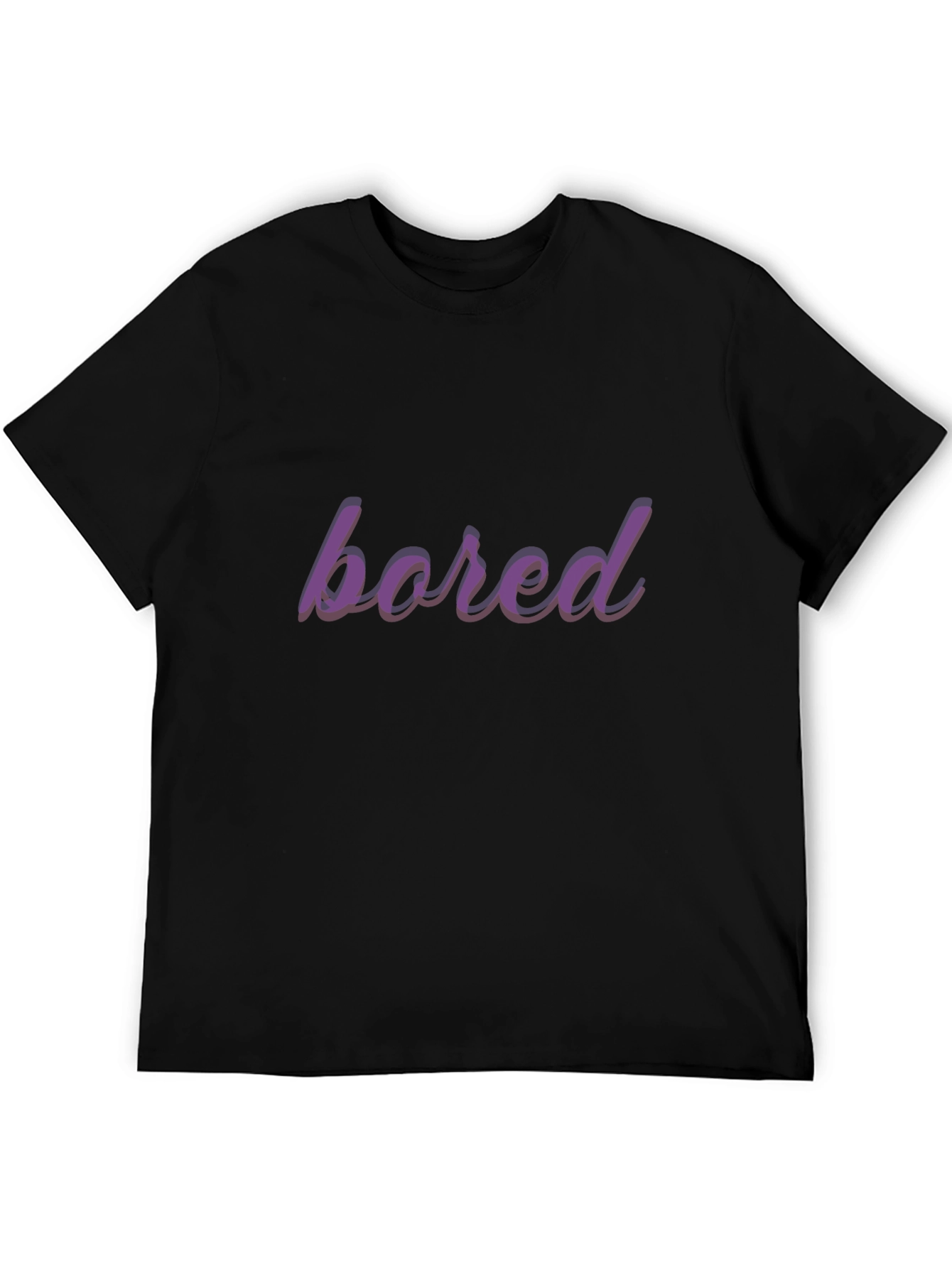 Bored Graphic T-Shirt - Casual Mens Tee