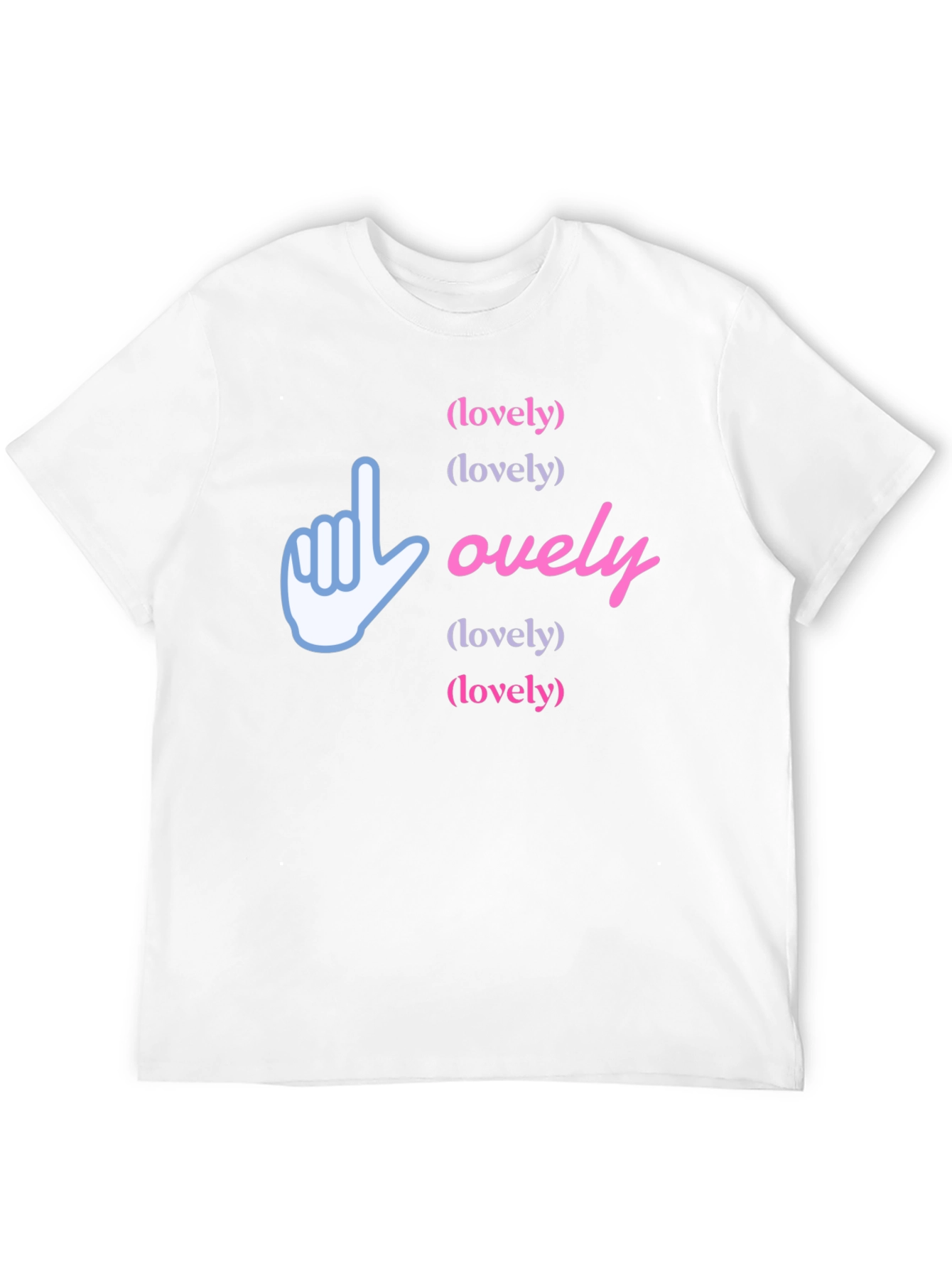 Lovely Graphic Print Black T-Shirt