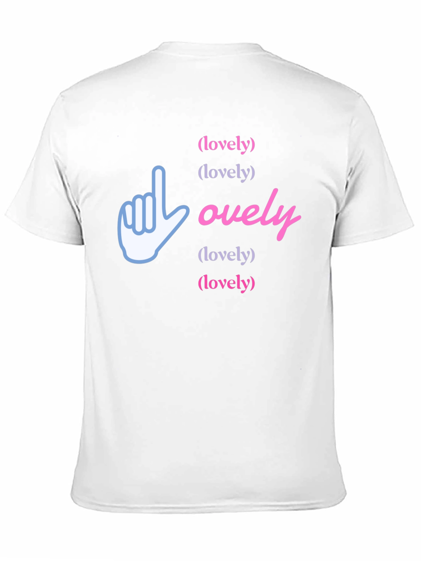 Lovely Graphic Print Black T-Shirt