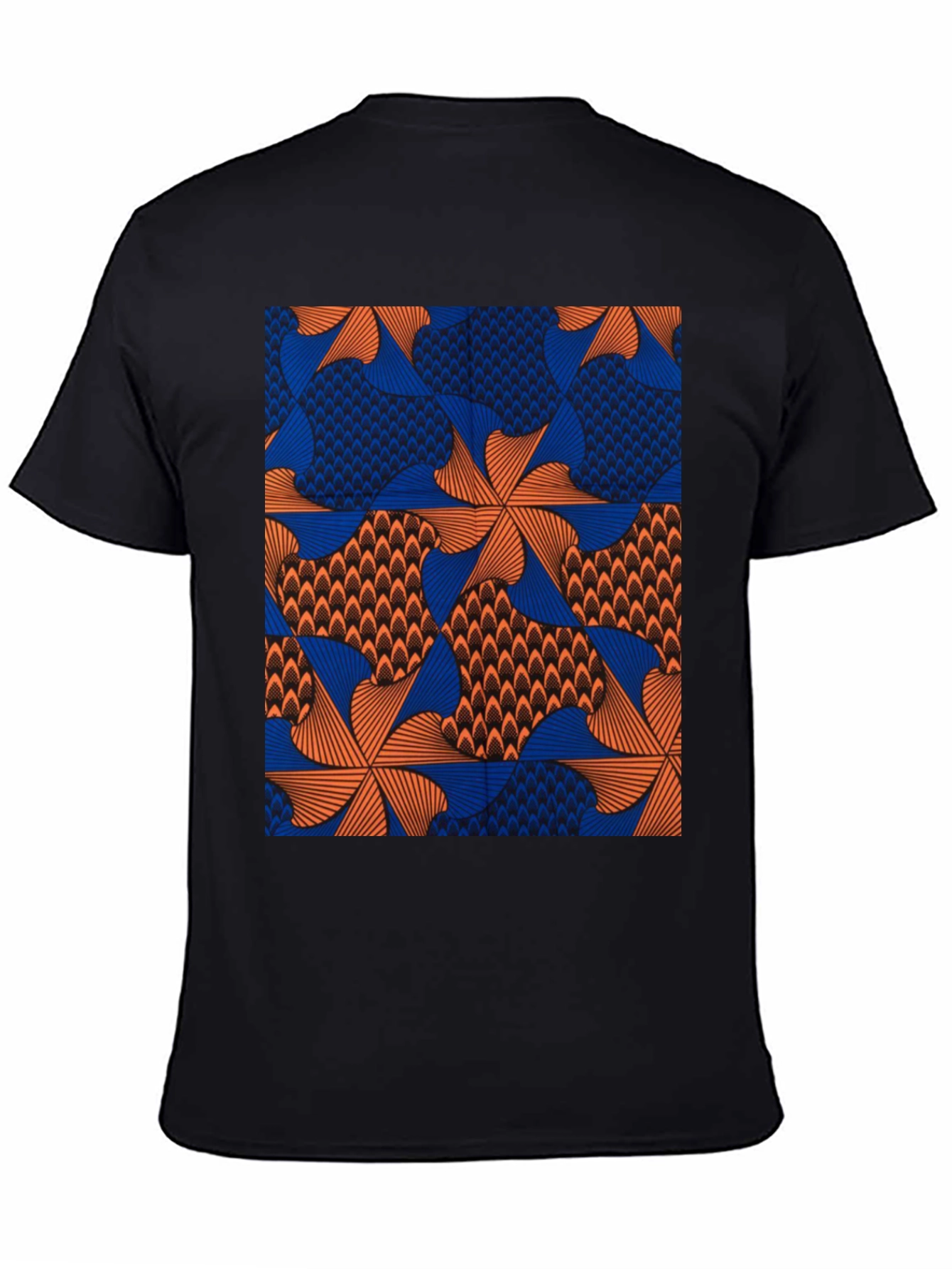 Bold Geometric Print T-Shirt