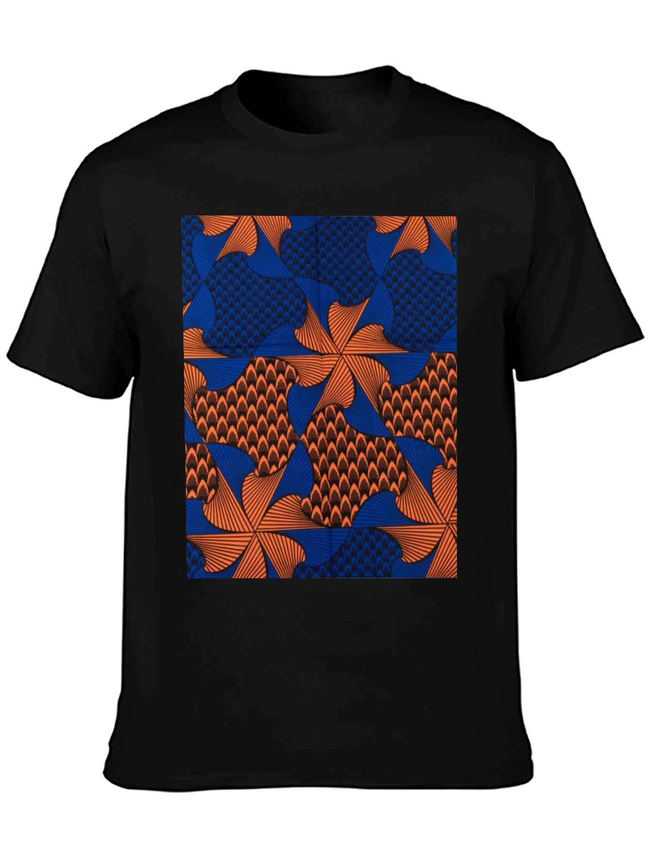 Bold Geometric Print T-Shirt