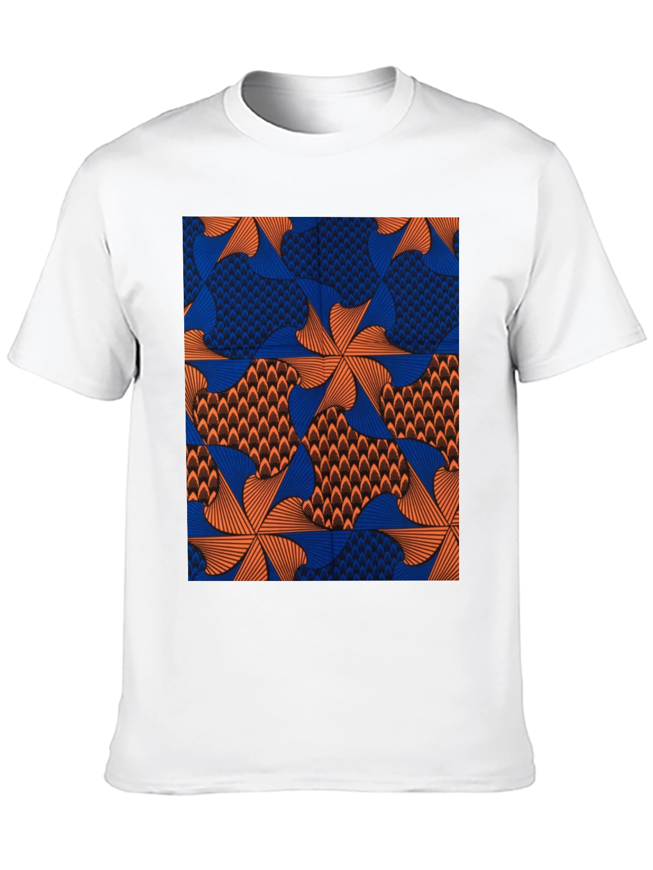 Bold Geometric Print T-Shirt