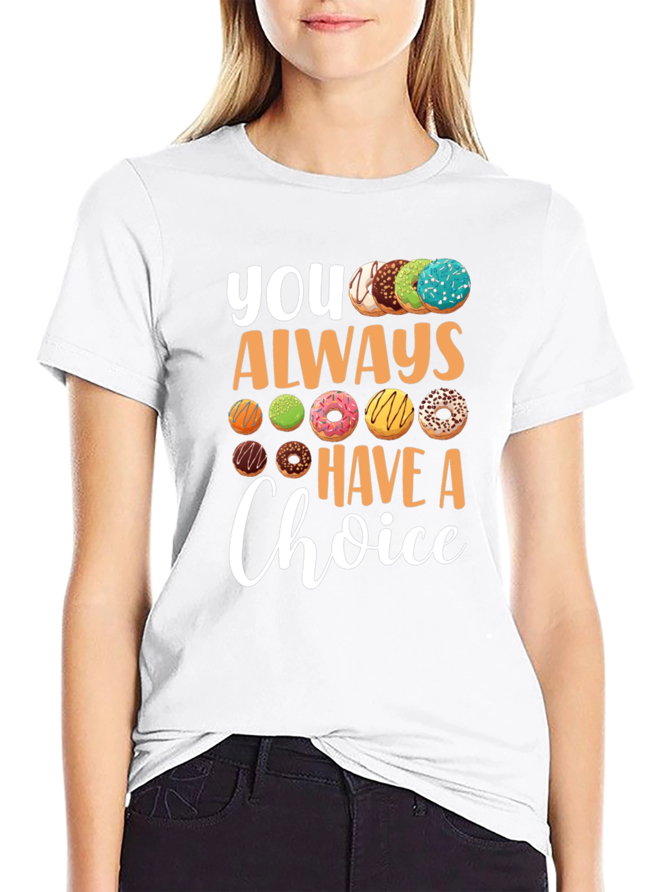 Donut Choice T-Shirt - Funny Foodie Tee
