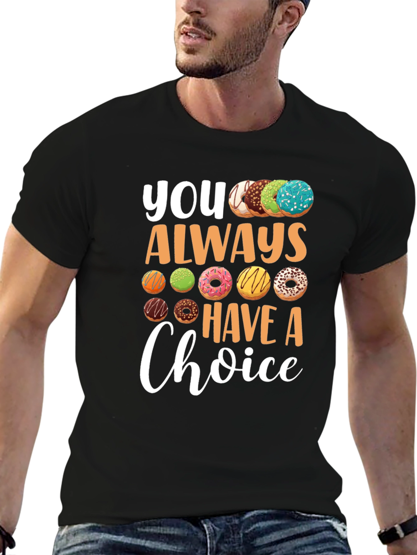 Donut Choice T-Shirt - Funny Foodie Tee
