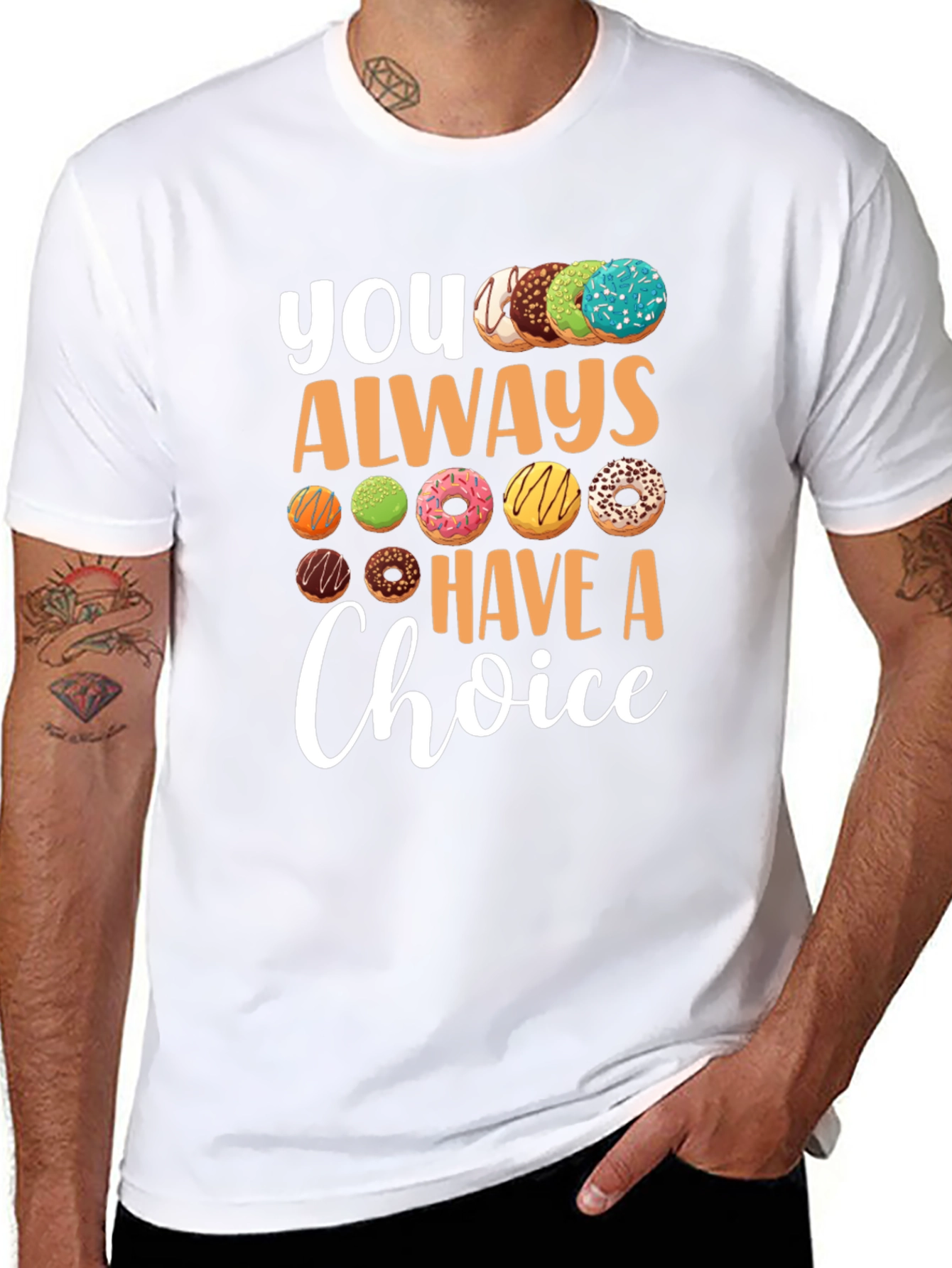 Donut Choice T-Shirt - Funny Foodie Tee
