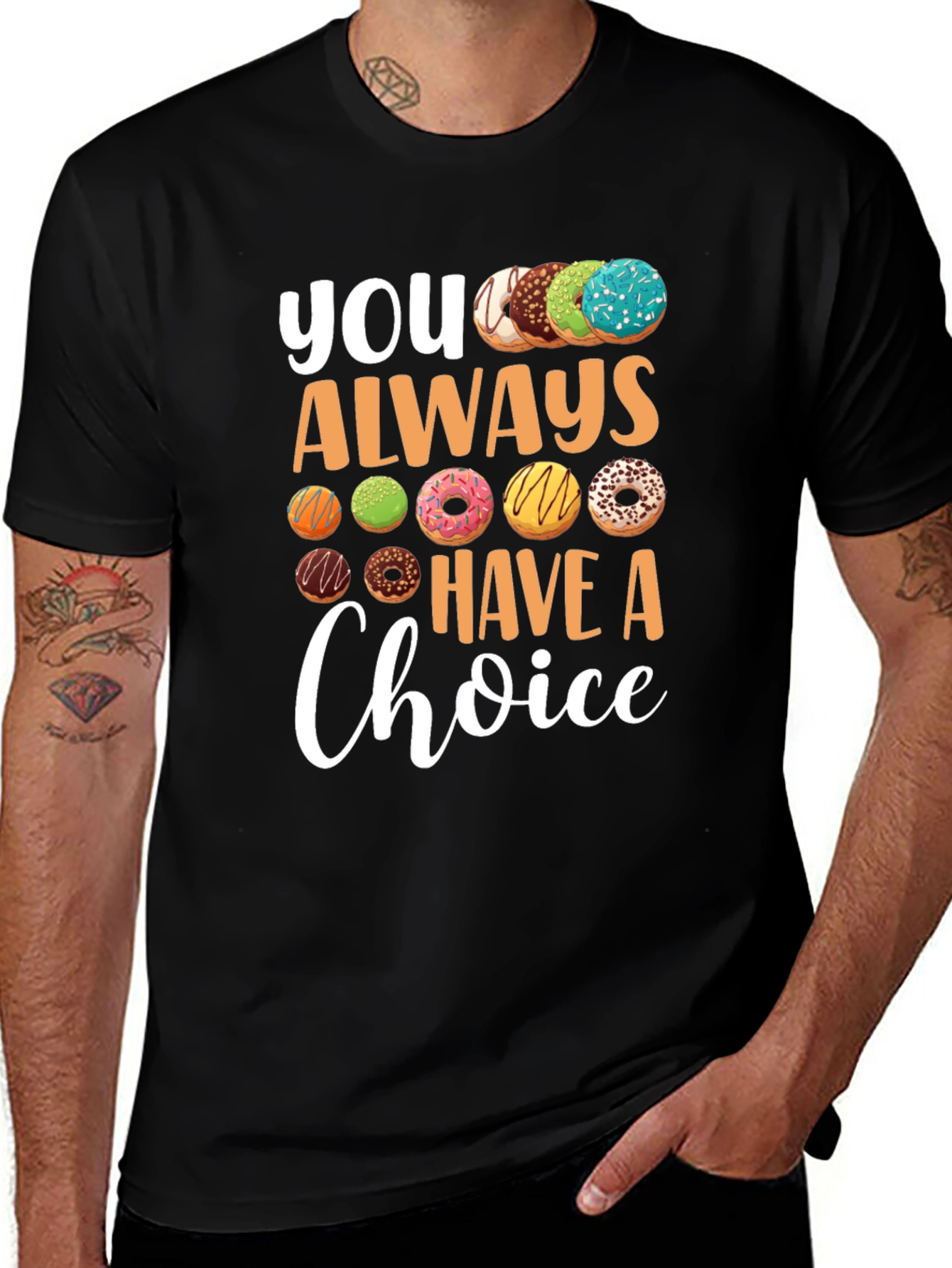 Donut Choice T-Shirt - Funny Foodie Tee