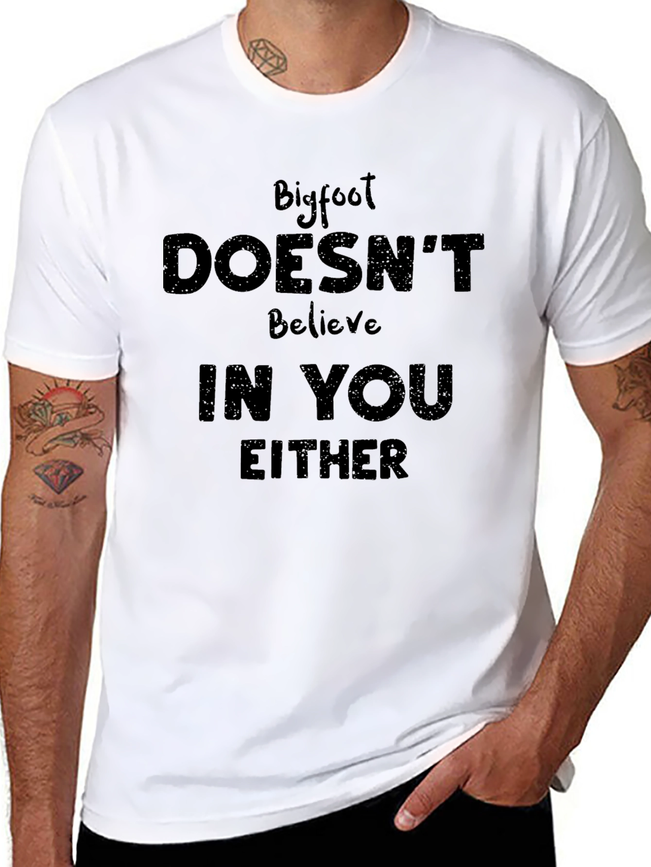 Bigfoot Believes T-Shirt
