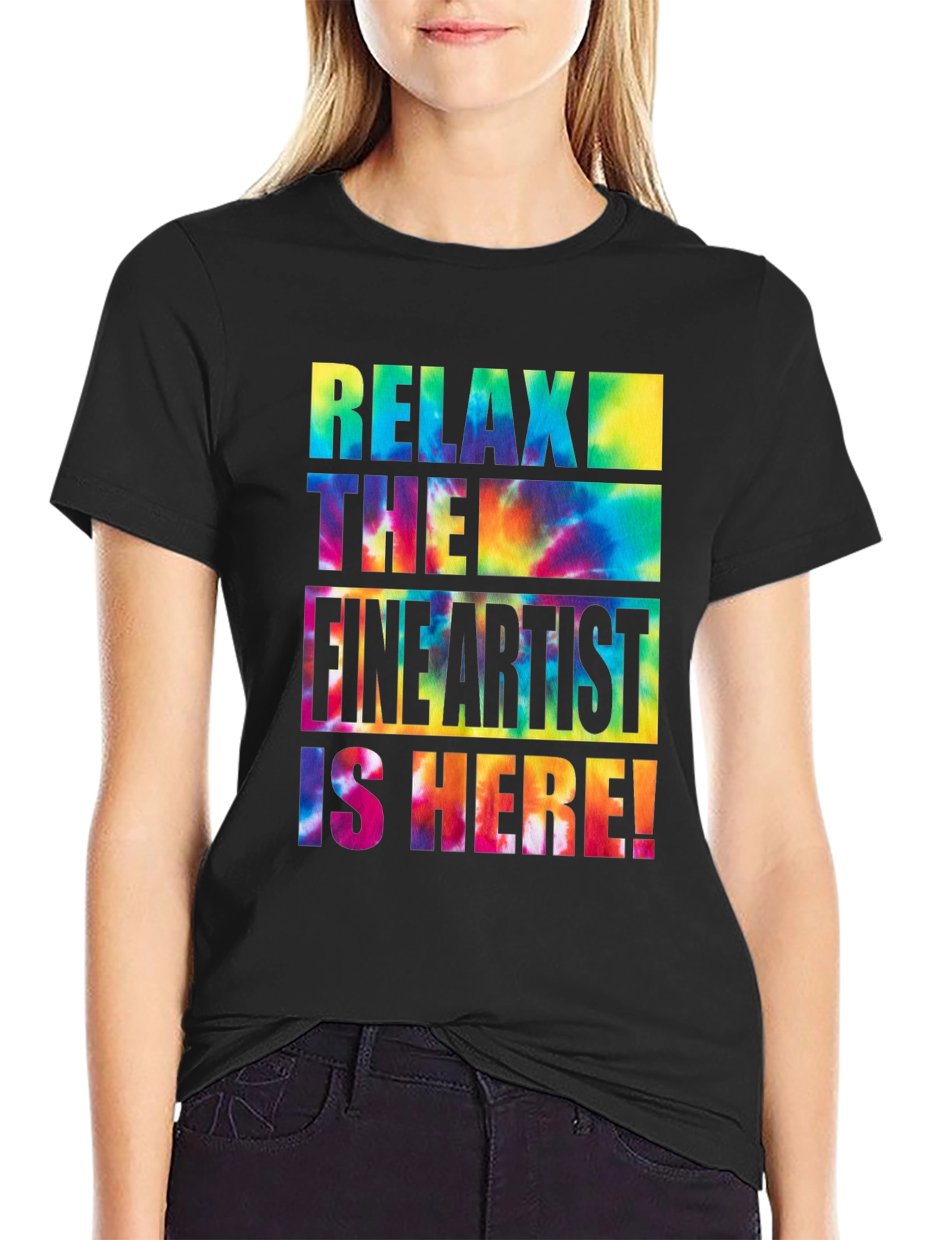 Relax The Fine Artist is Here! T-Shirt