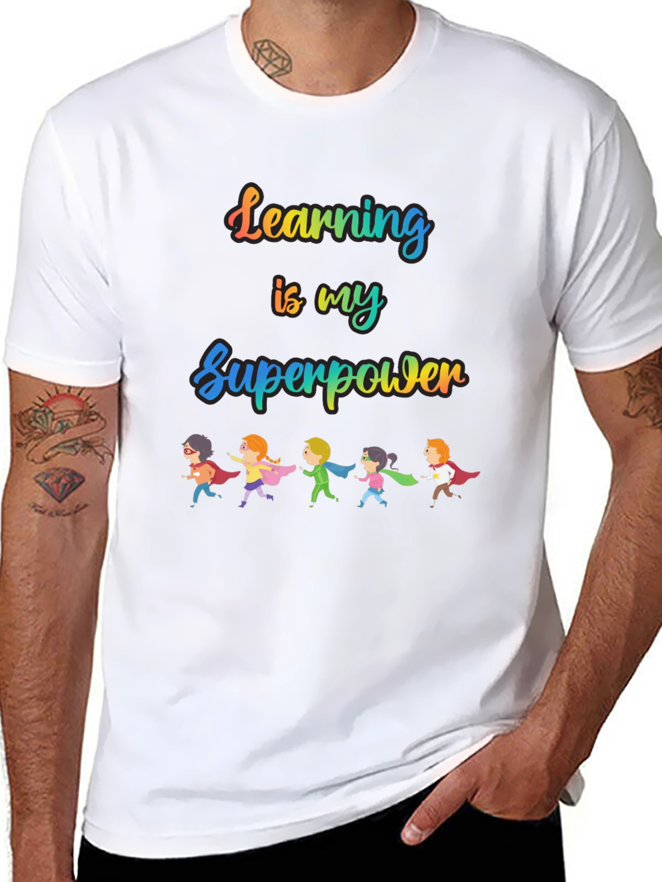 Learning is My Superpower T-Shirt