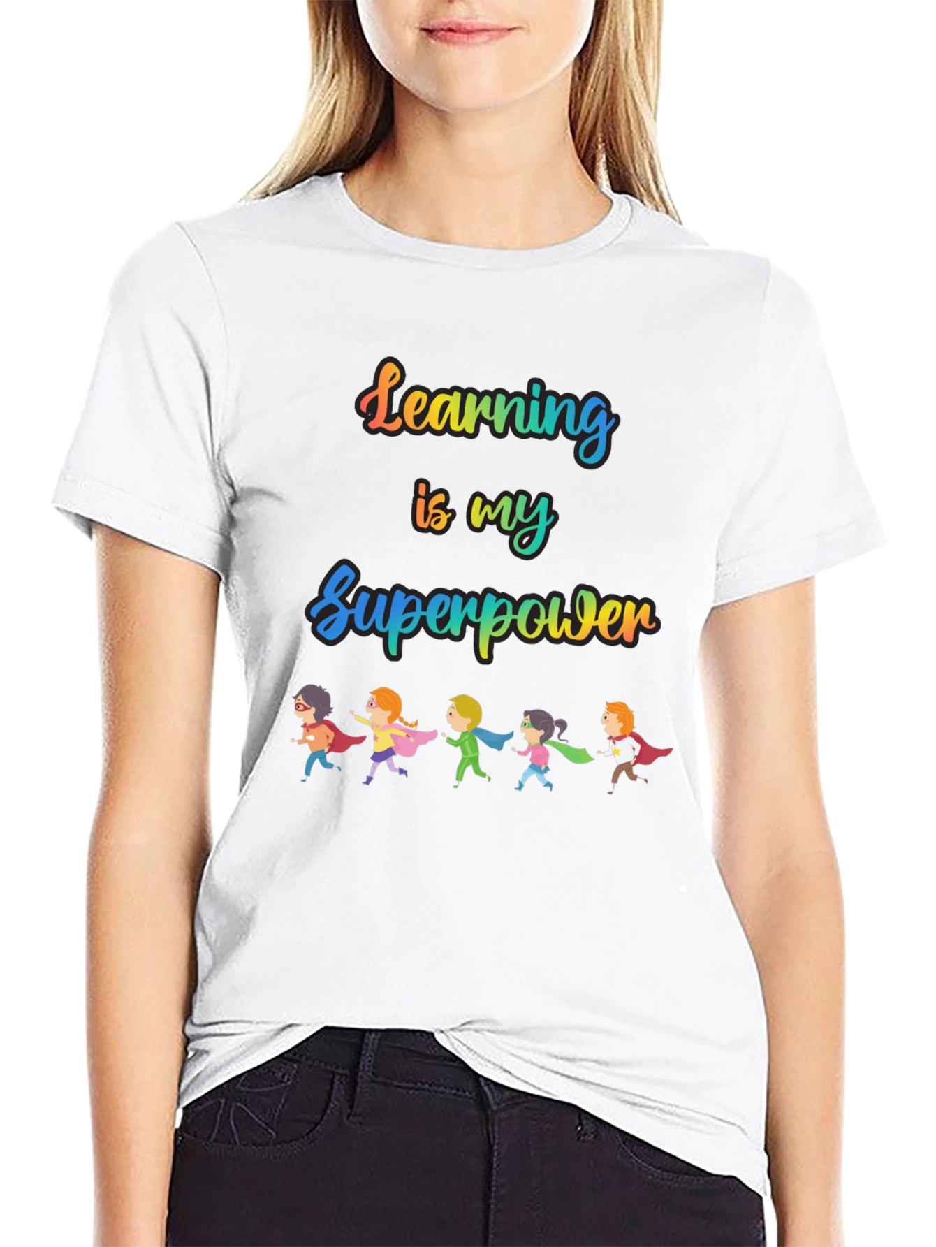 Learning is My Superpower T-Shirt