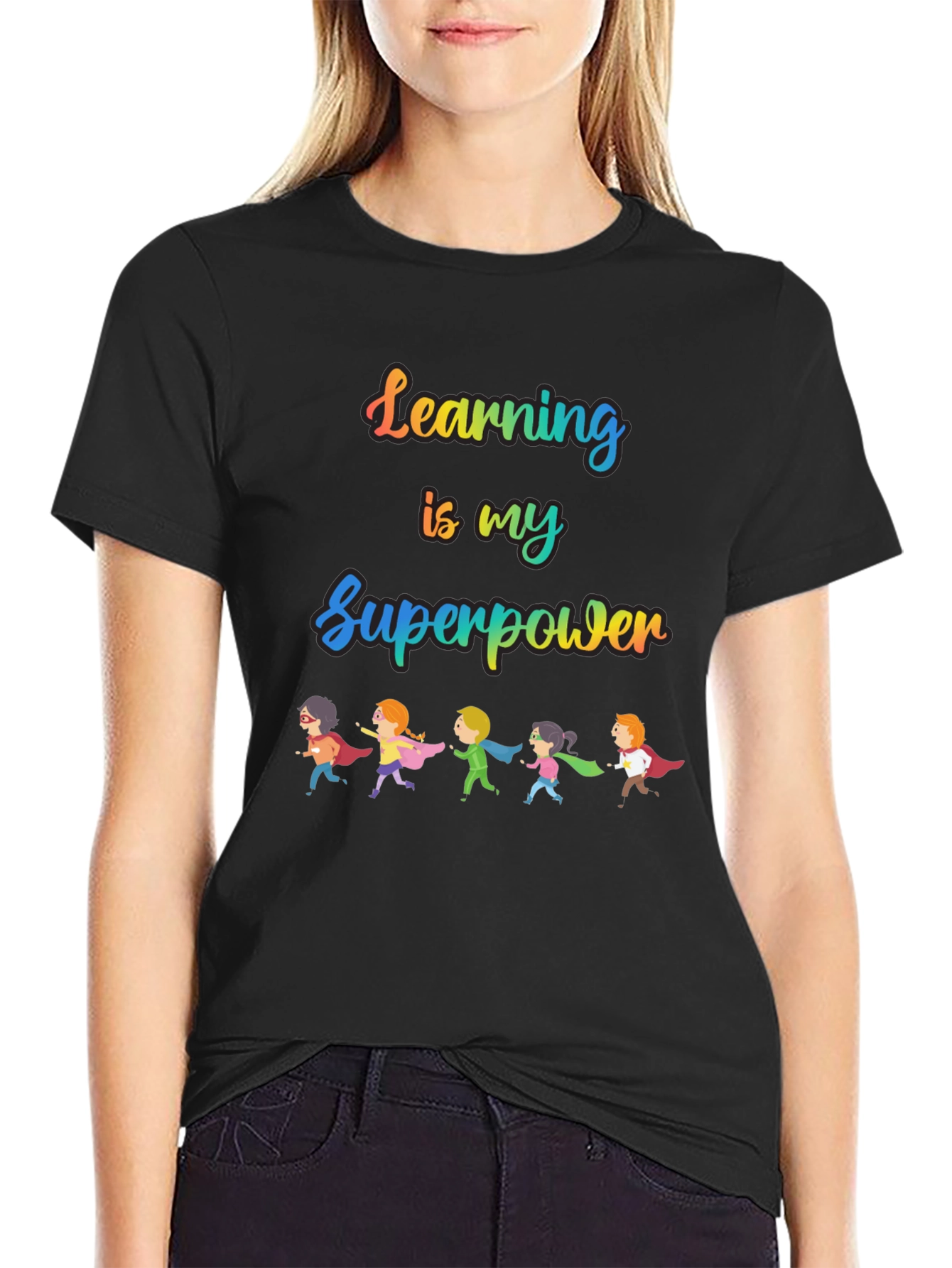 Learning is My Superpower T-Shirt
