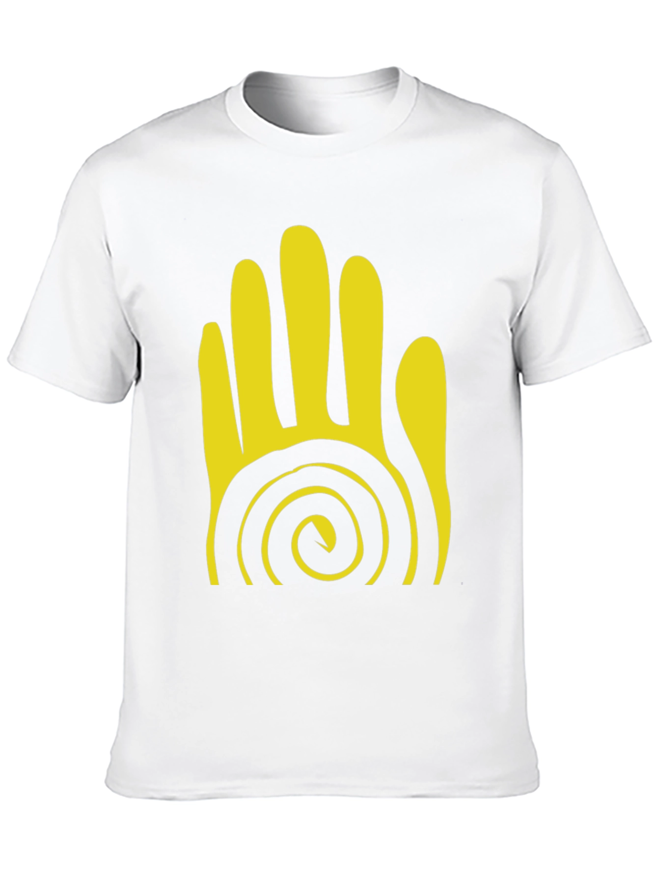Tribal Hand Graphic Black T-Shirt