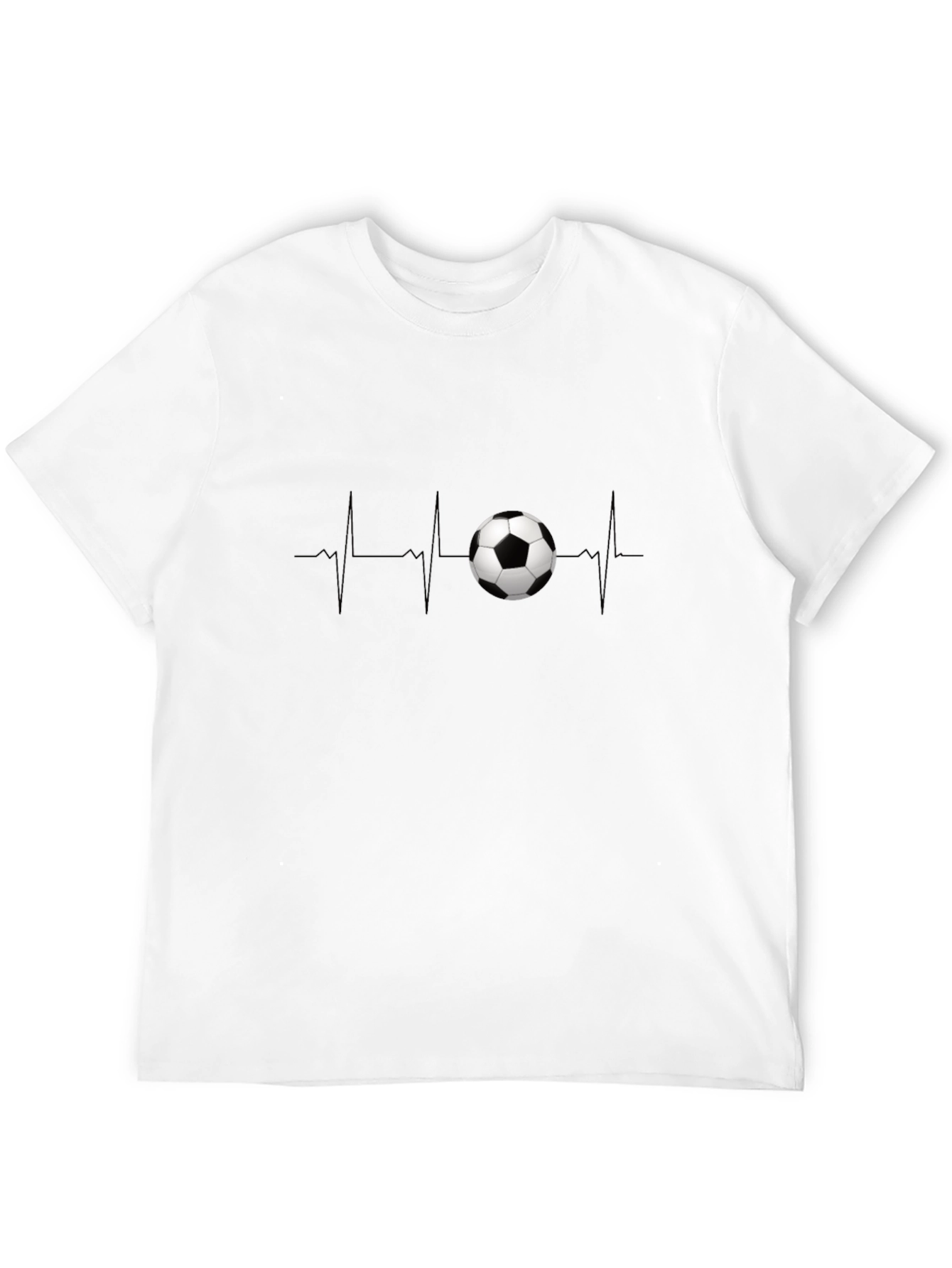 Soccer Heartbeat T-Shirt - Passion for the Game