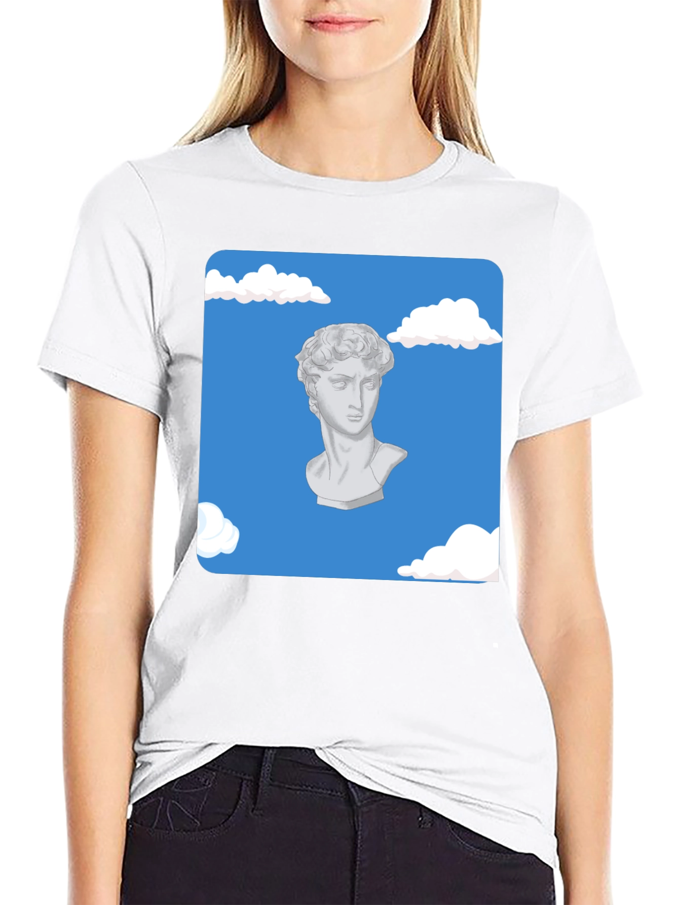 David Bust in the Clouds T-Shirt