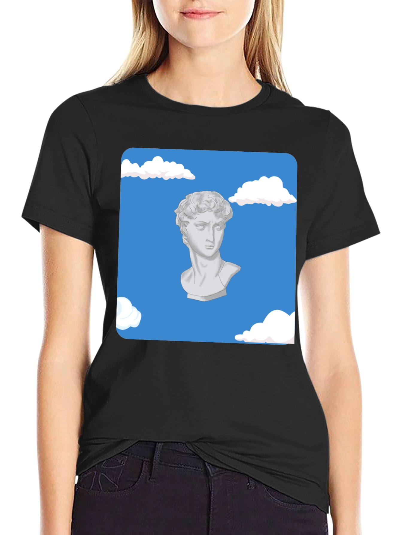 David Bust in the Clouds T-Shirt