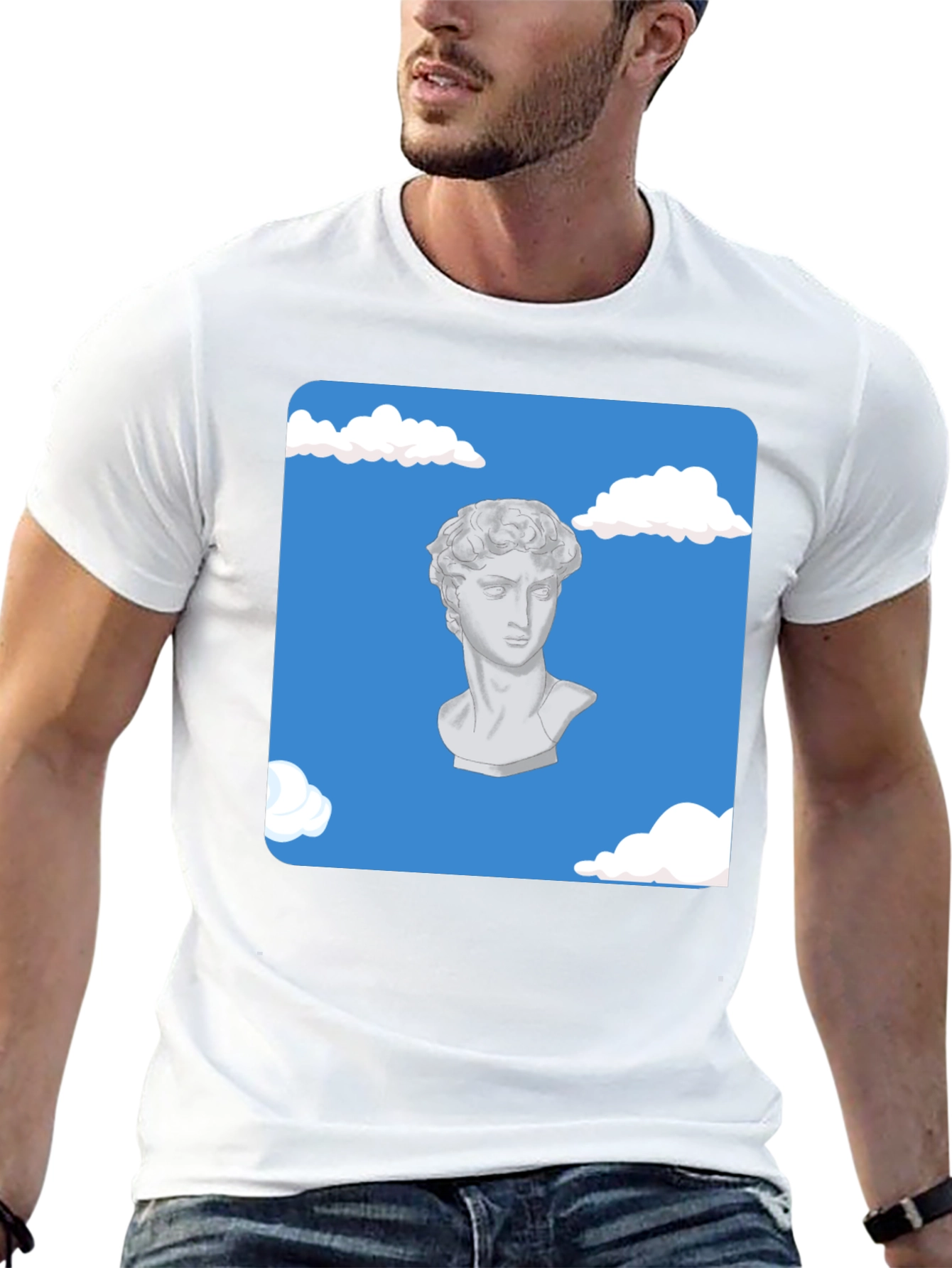 David Bust in the Clouds T-Shirt