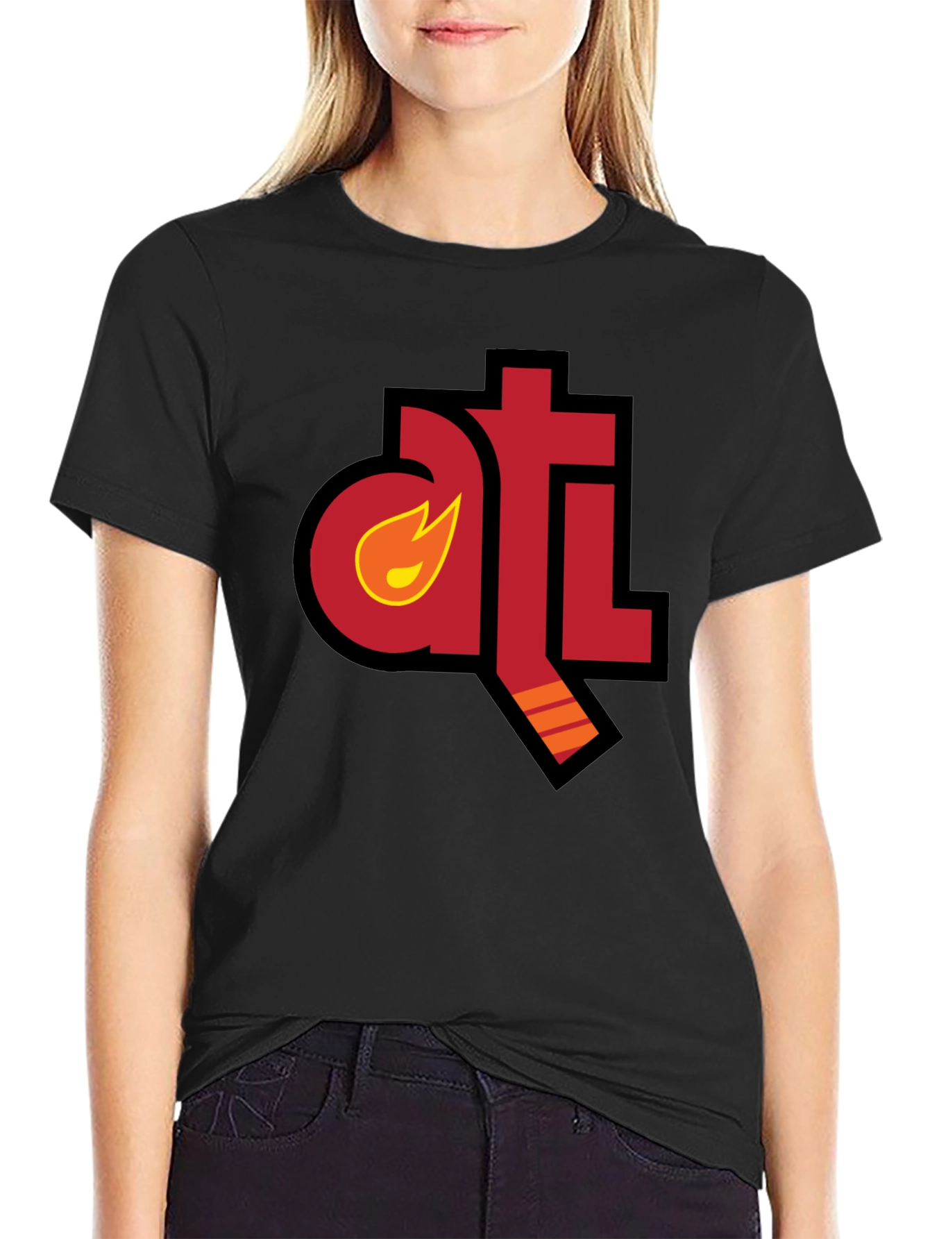 ATL Hockey Flame T-Shirt