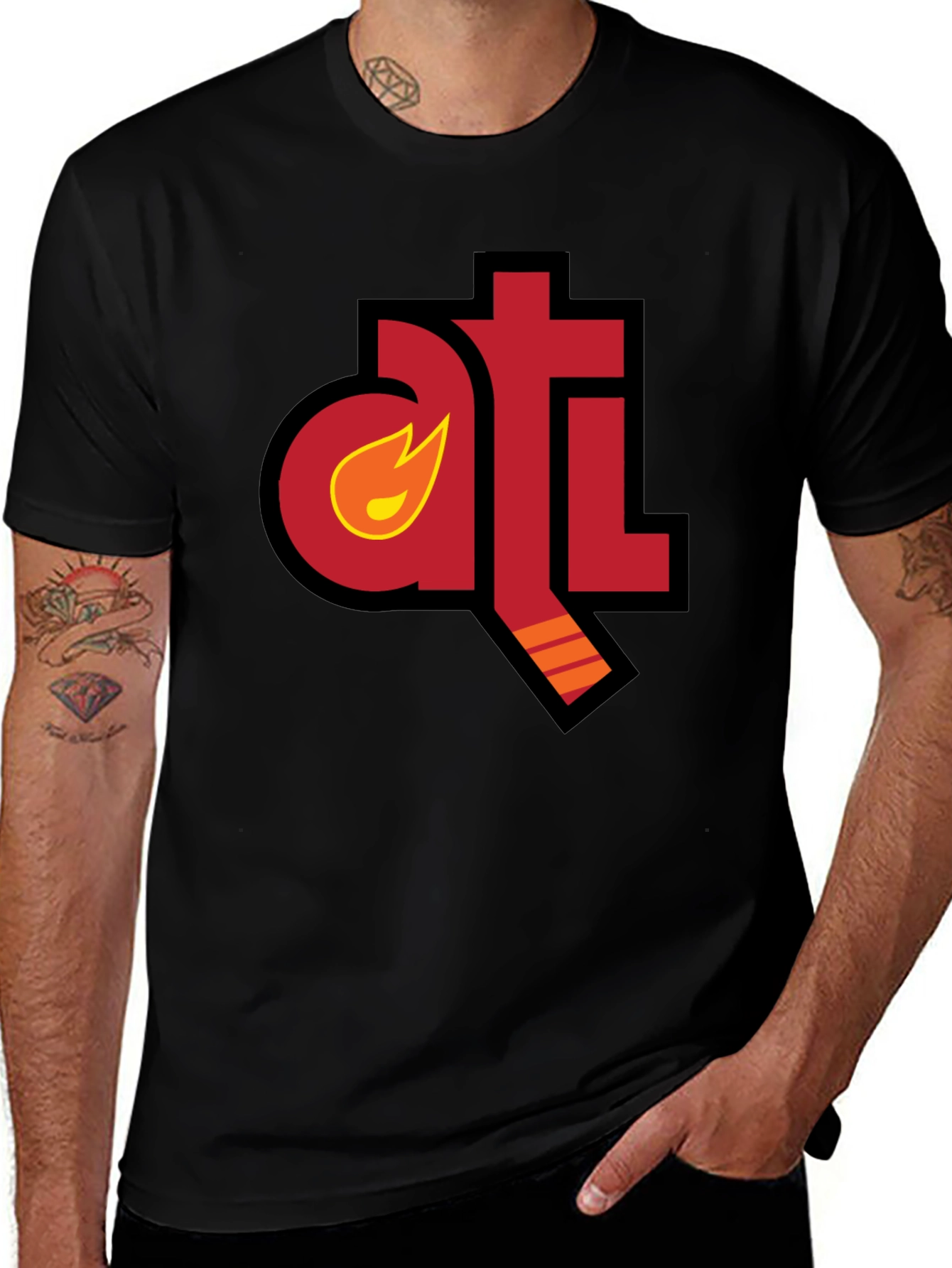 ATL Hockey Flame T-Shirt