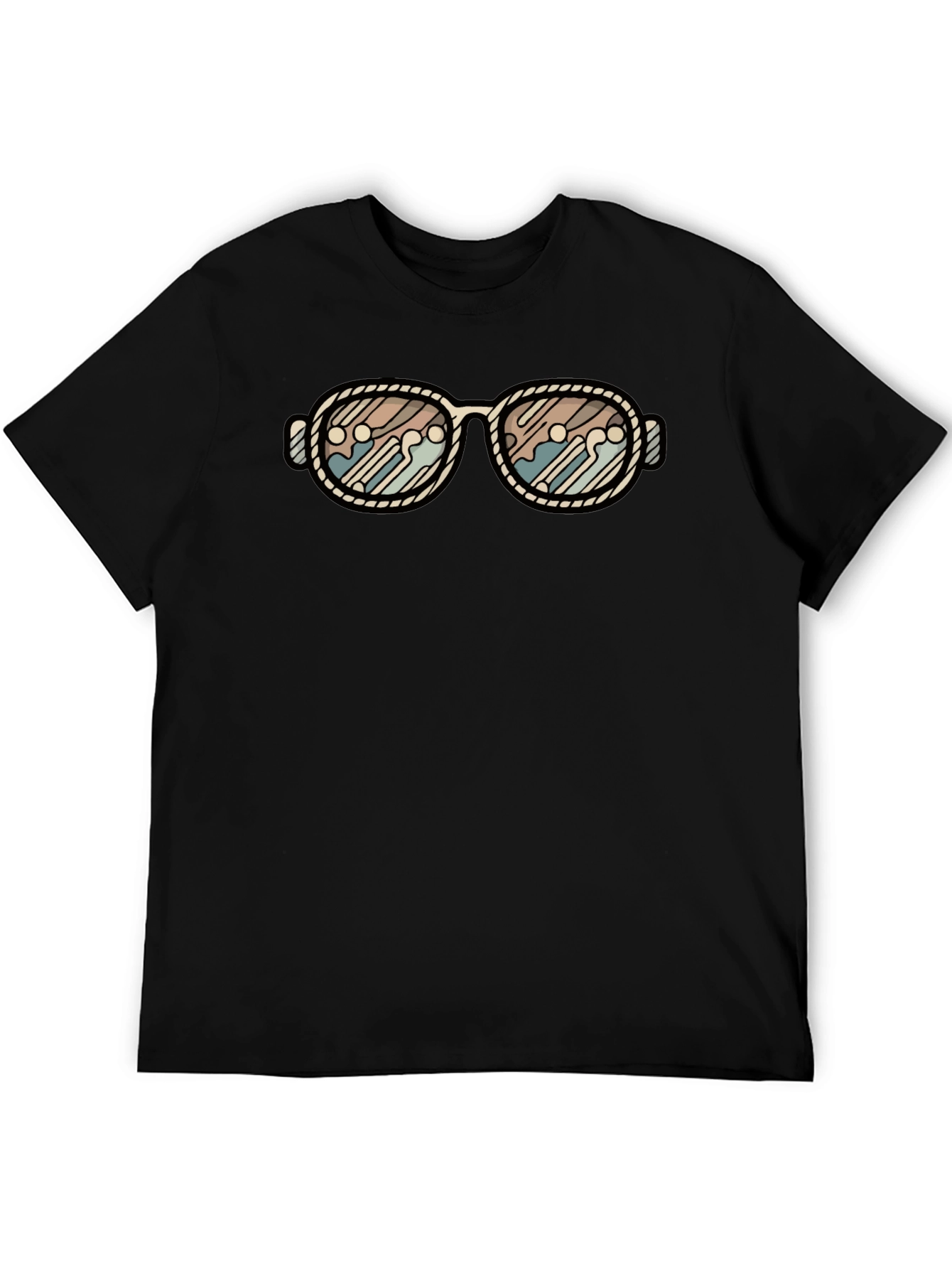 Retro Sunglasses Graphic Tee - Stylish & Unique Design