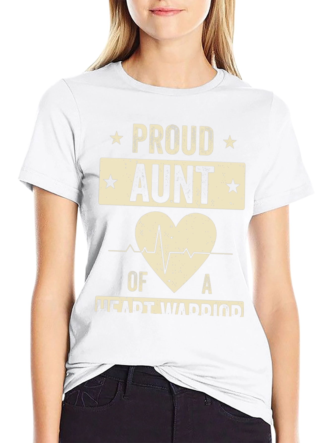 Proud Aunt of a Heart Warrior T-Shirt