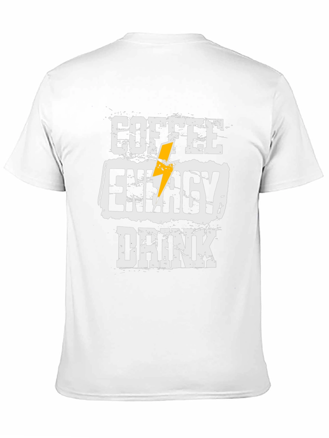 Coffee Energy Drink T-Shirt - Black Casual Tee
