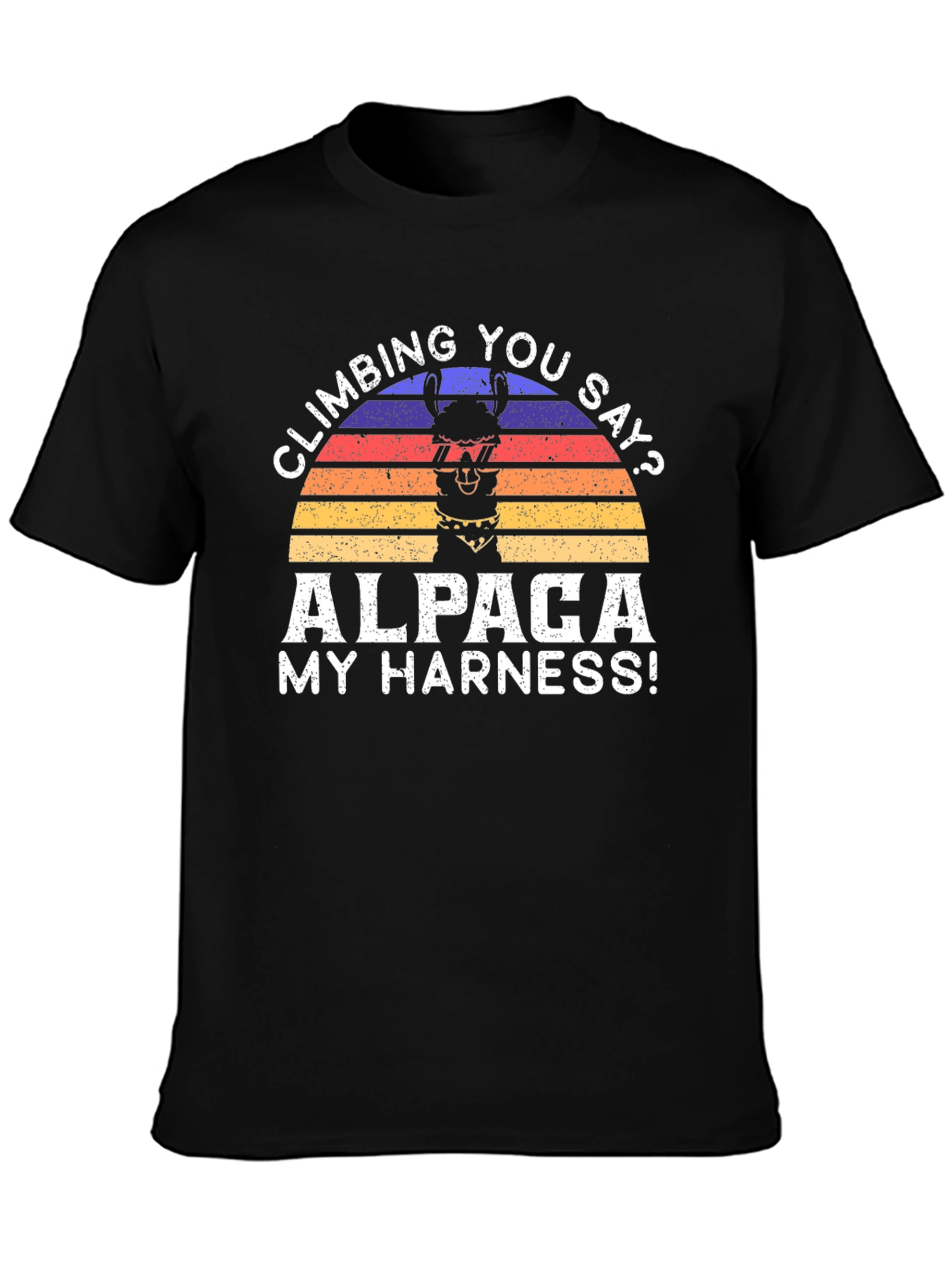 Alpaca My Harness Climbing T-Shirt