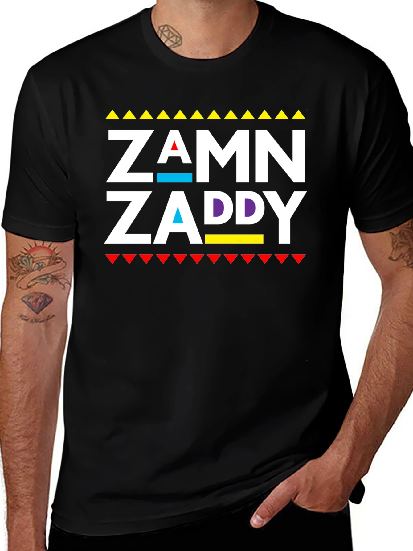Zamn Zaddy Graphic T-Shirt - Bold Statement Tee