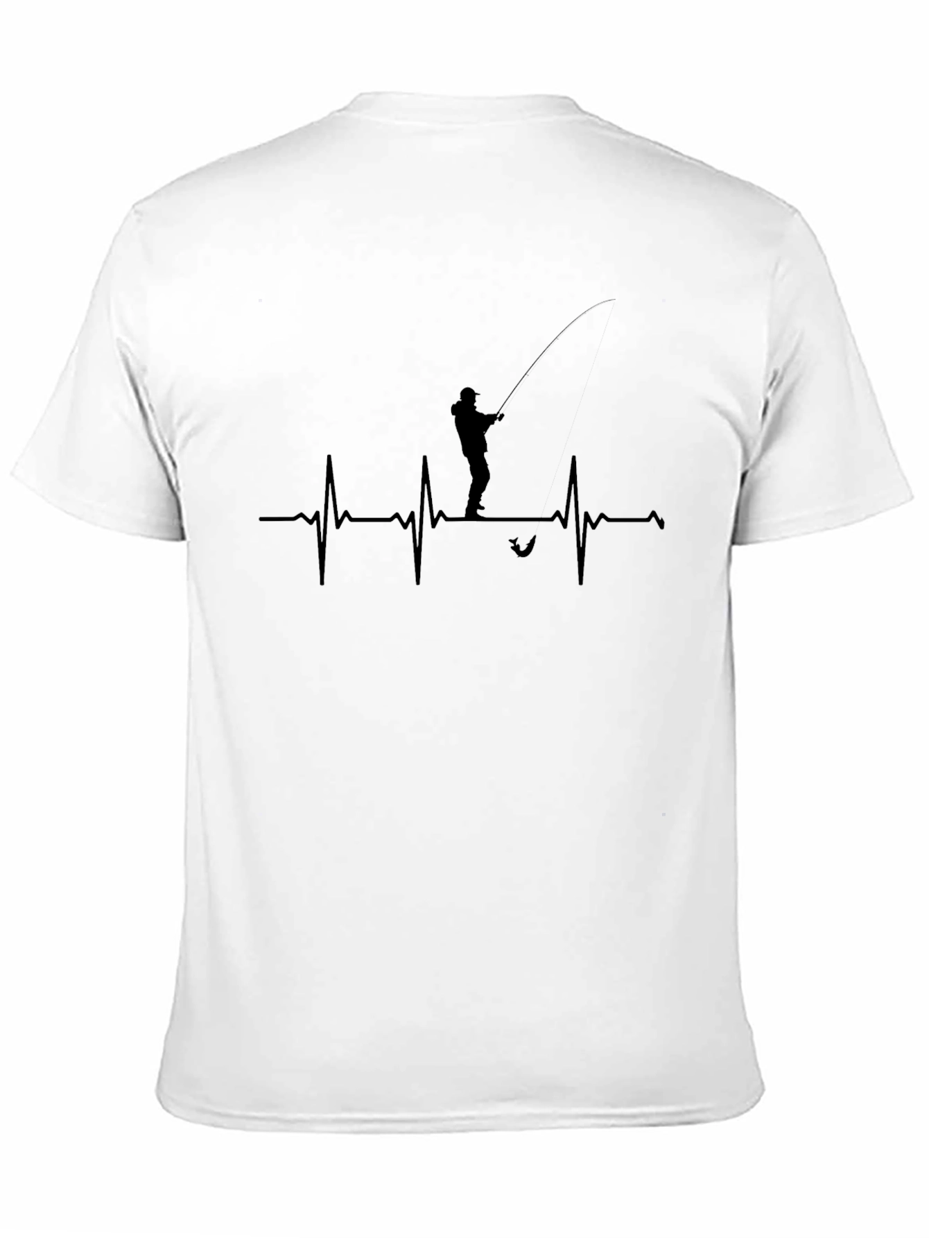 Fishing Heartbeat T-Shirt