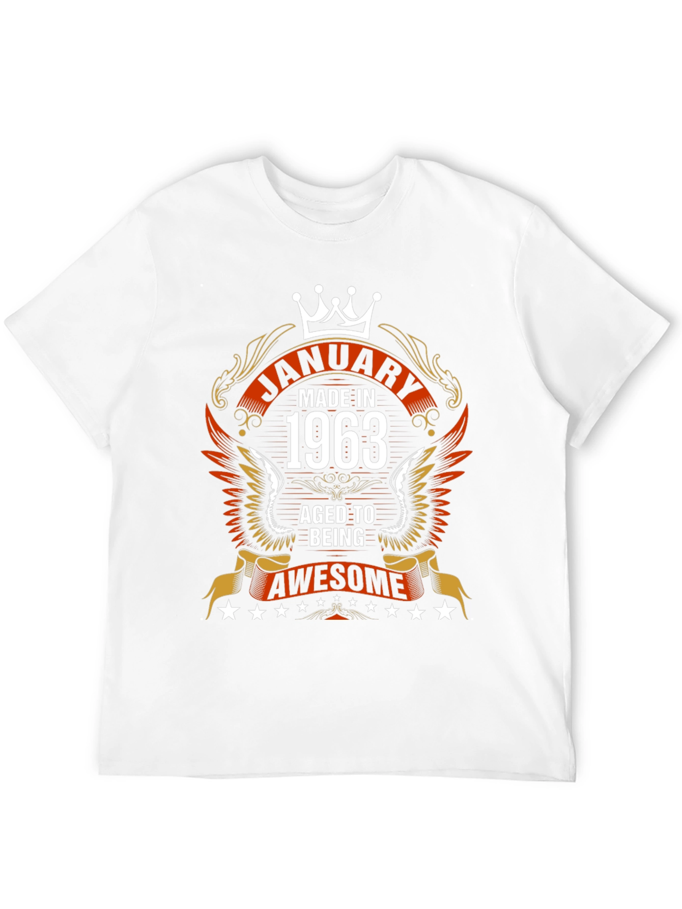 January 1963 Aged To Awesome Graphic T-Shirt