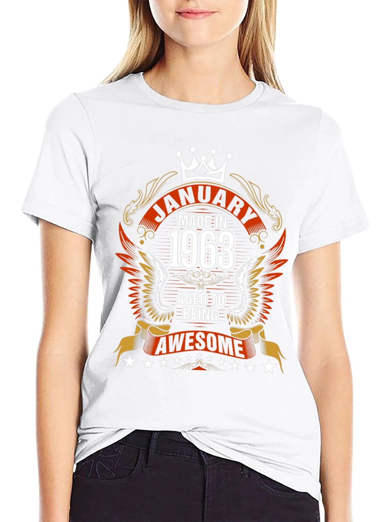 January 1963 Aged To Awesome Graphic T-Shirt