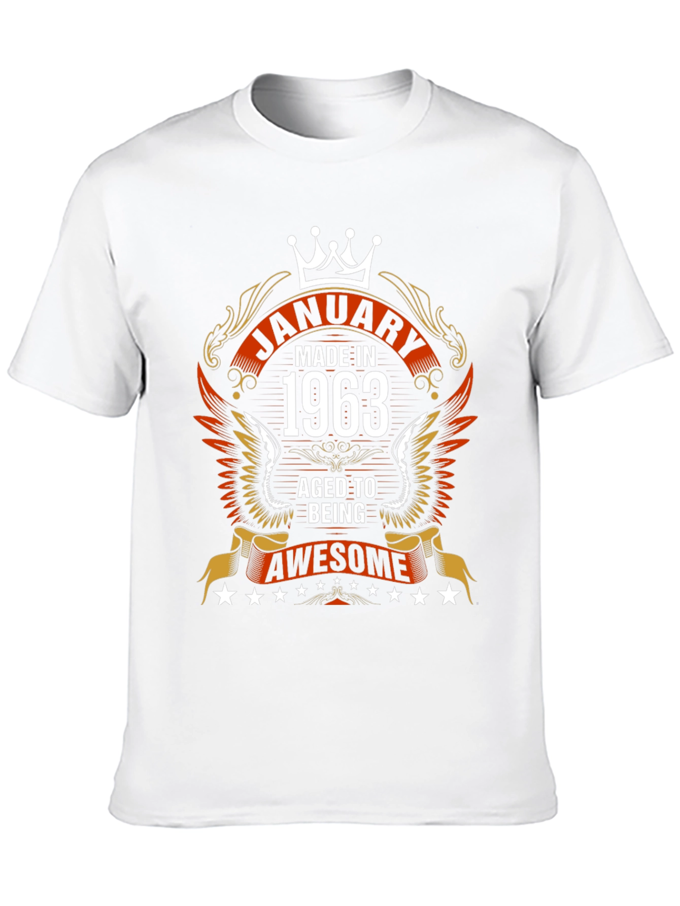 January 1963 Aged To Awesome Graphic T-Shirt
